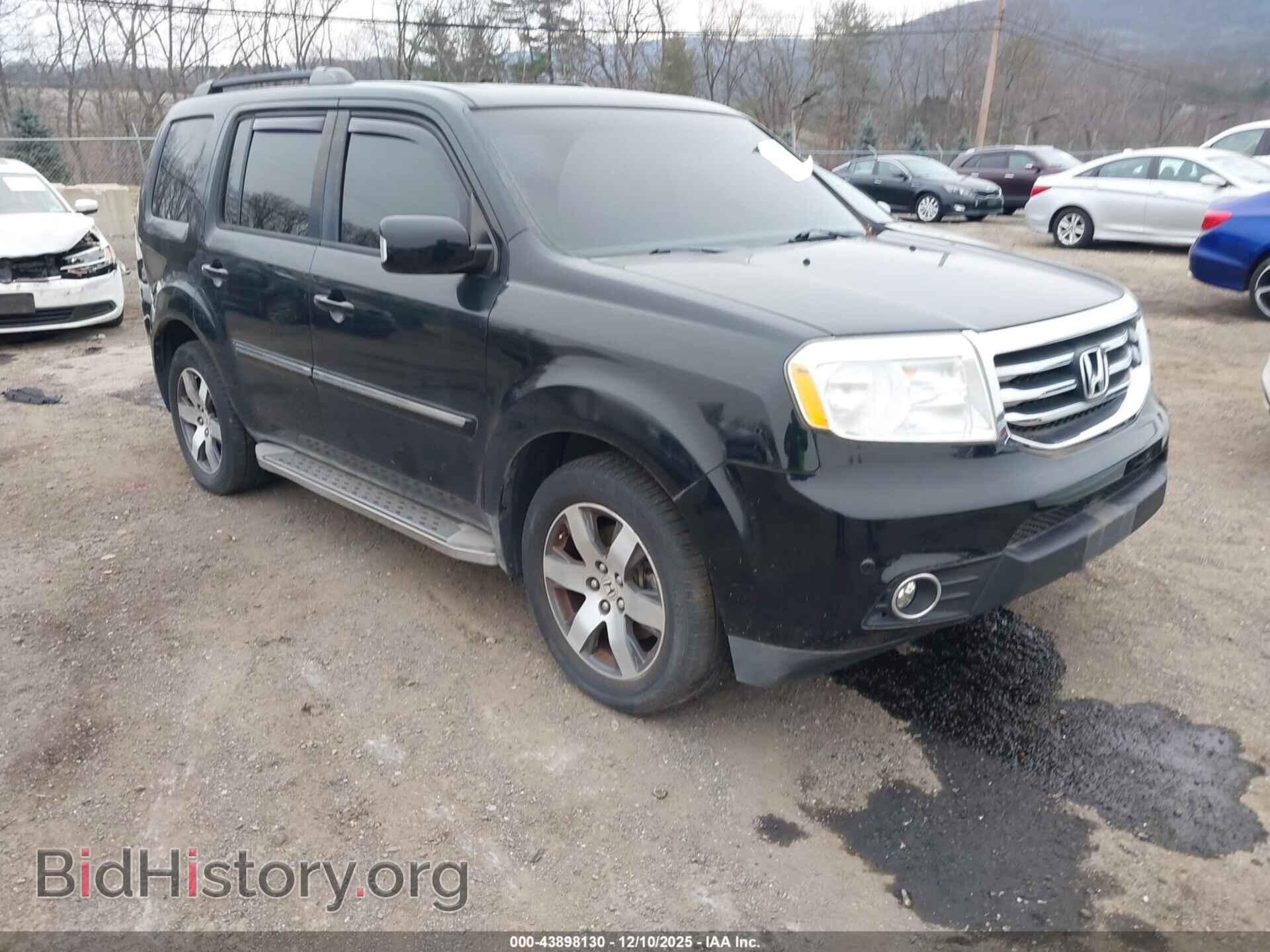 Photo 5FNYF4H92CB050464 - HONDA PILOT 2012