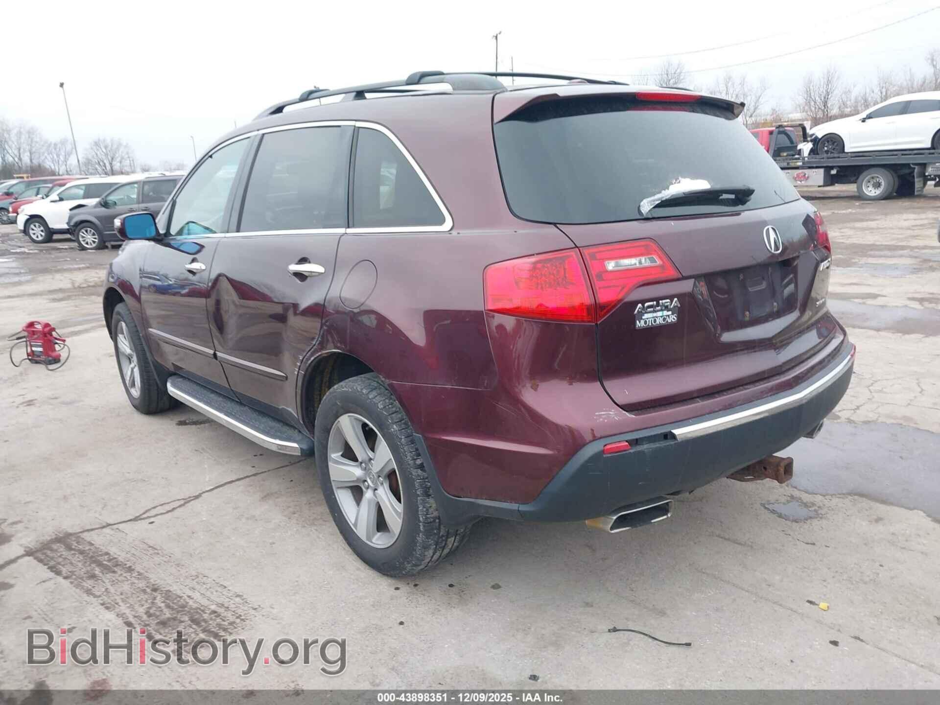 2011 ACURA MDX - VIN: 2HNYD2H63BH527034 - Фото 3
