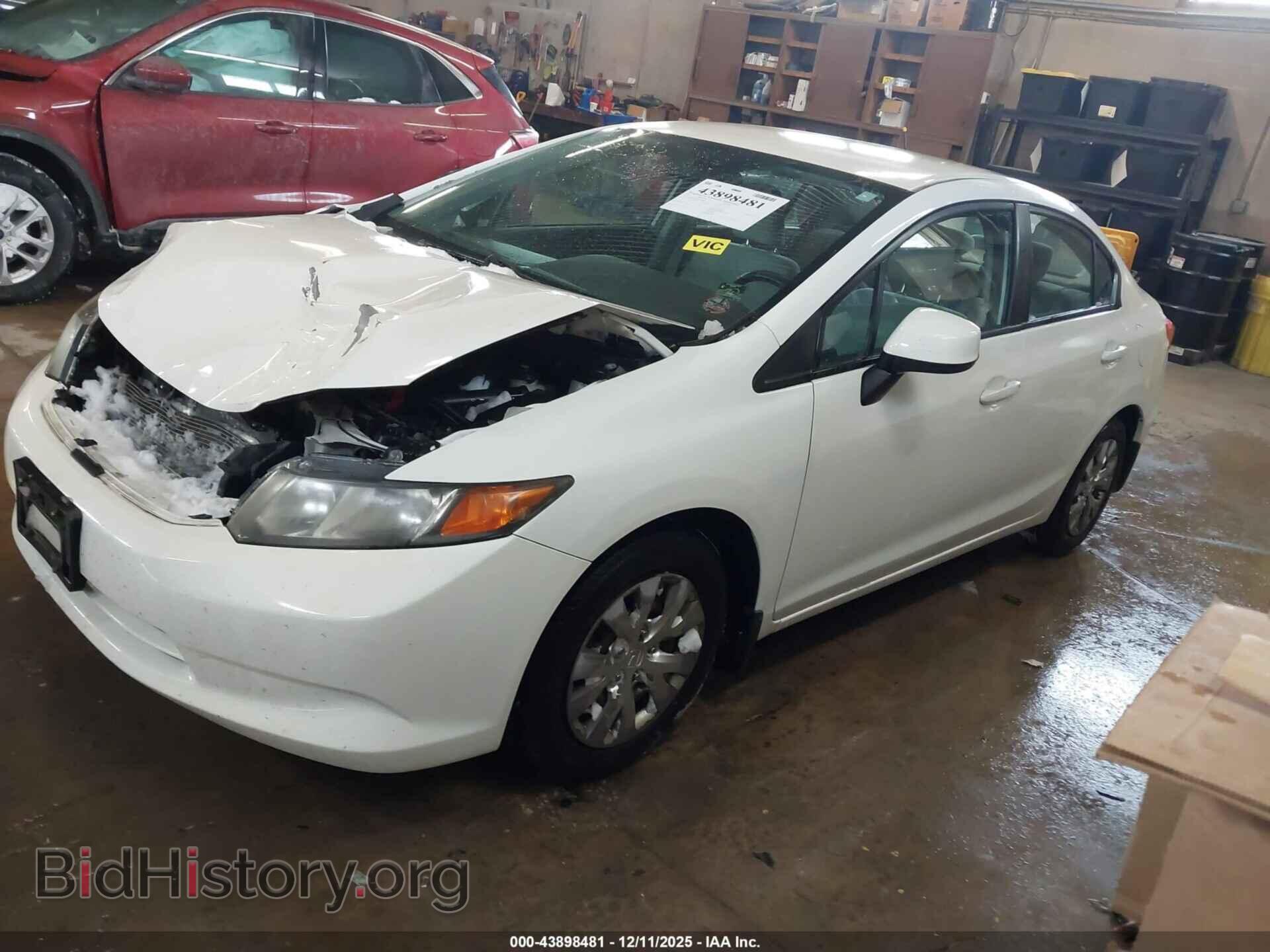 2012 HONDA CIVIC - VIN: 19XFB2F55CE044008 - Фото 2