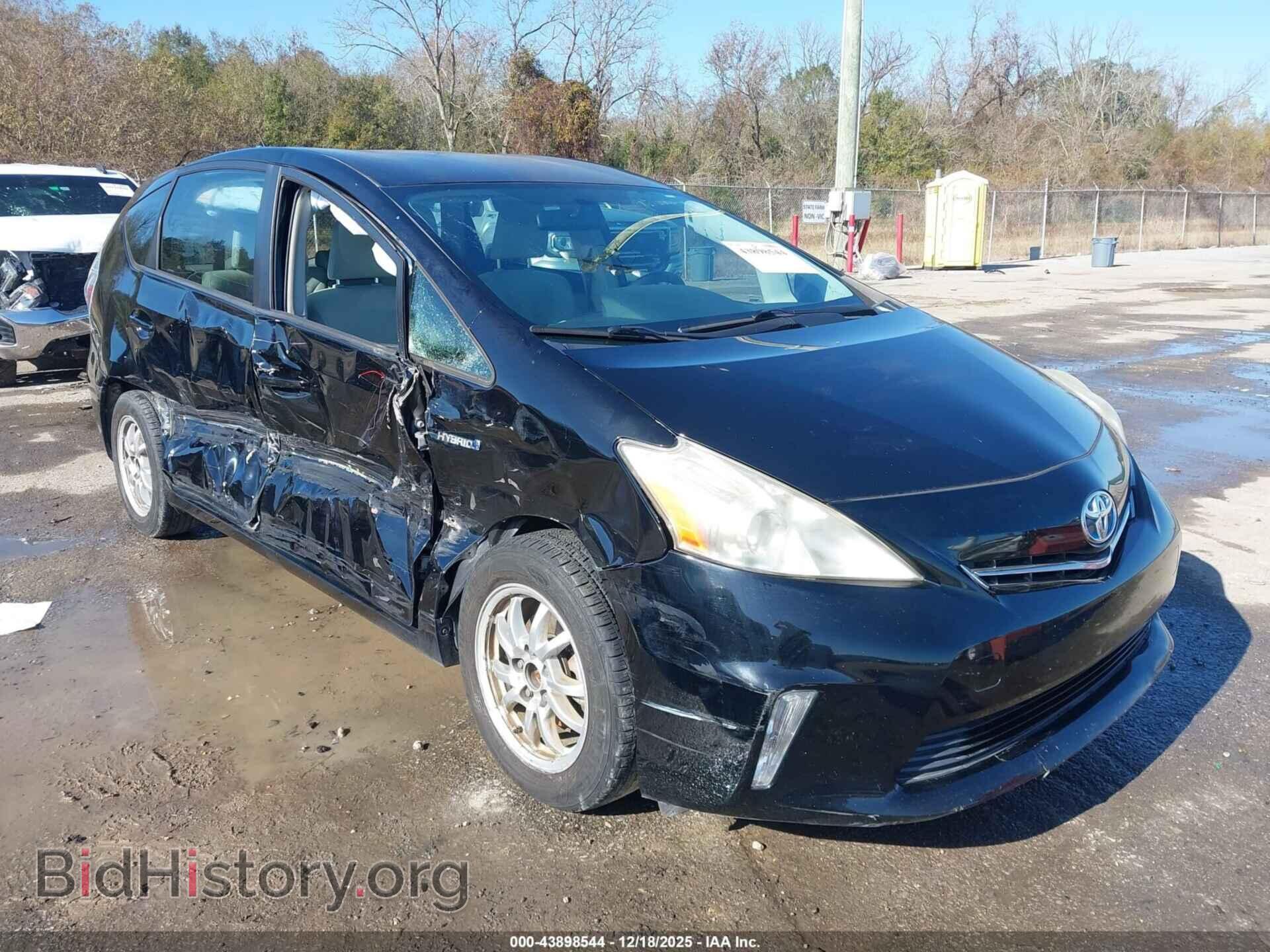 Photo JTDZN3EU2C3063545 - TOYOTA PRIUS V 2012