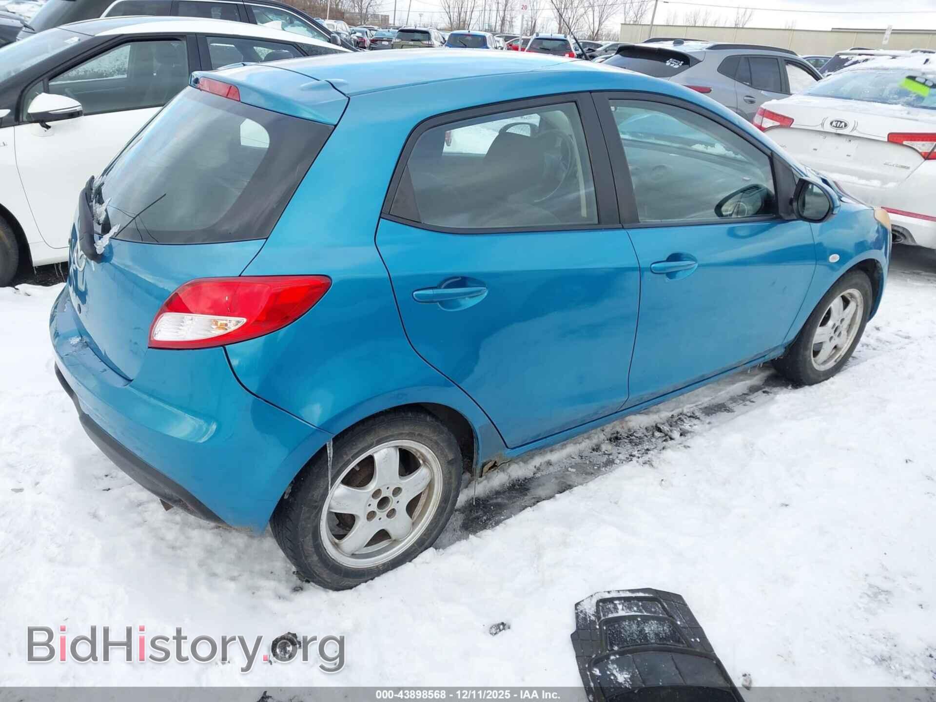 2011 MAZDA MAZDA2 - VIN: JM1DE1HZ5B0120259 - Фото 4