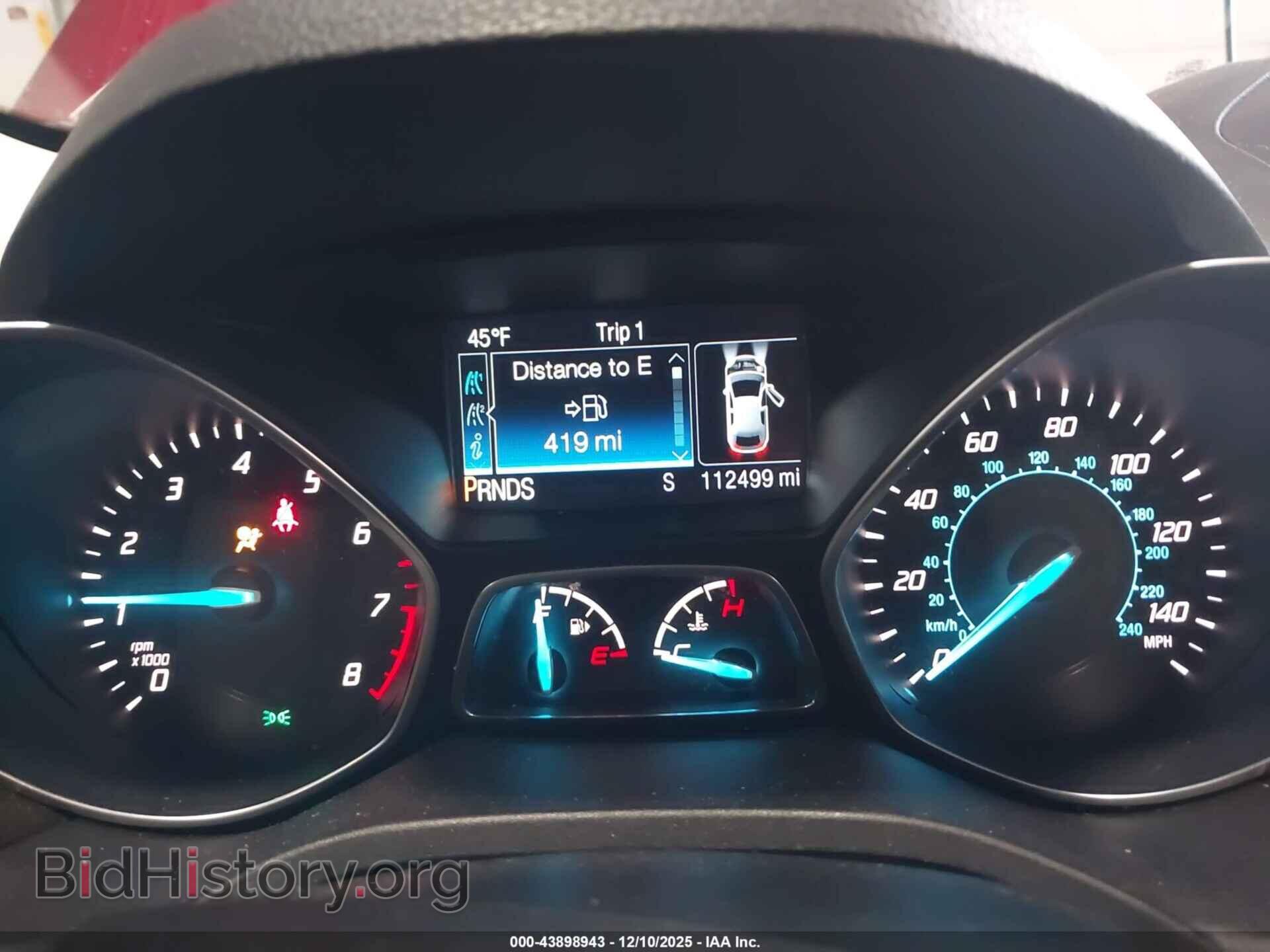 2014 FORD ESCAPE - VIN: 1FMCU9J95EUC20488 - Фото 7