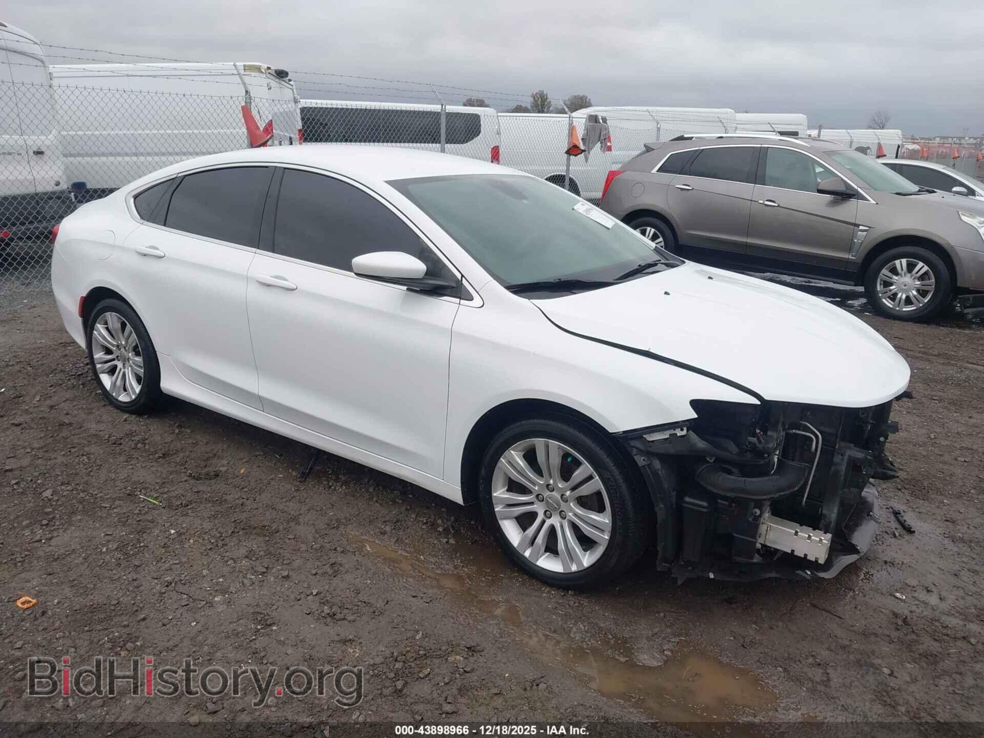 Photo 1C3CCCAB1FN662854 - CHRYSLER 200 2015