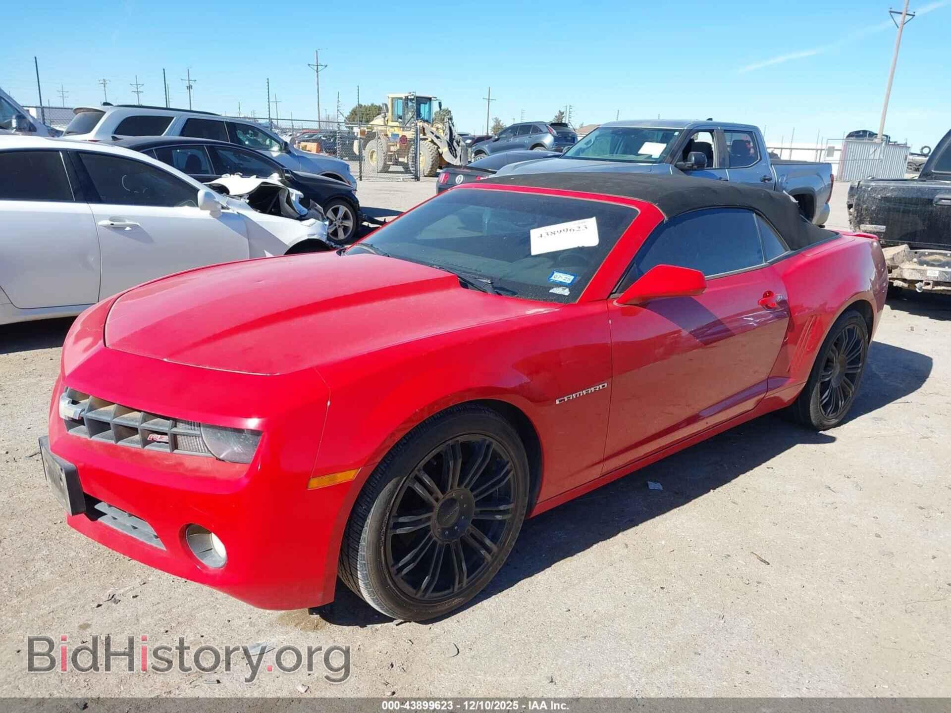 2011 CHEVROLET CAMARO - VIN: 2G1FB3DD5B9187787 - Фото 2