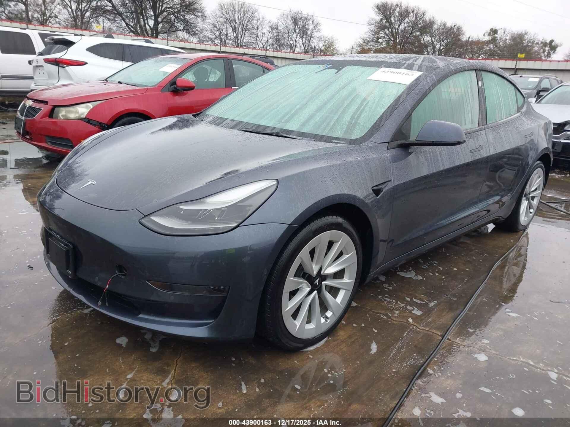 2022 TESLA MODEL 3 - VIN: 5YJ3E1EA3NF331363 - Фото 2