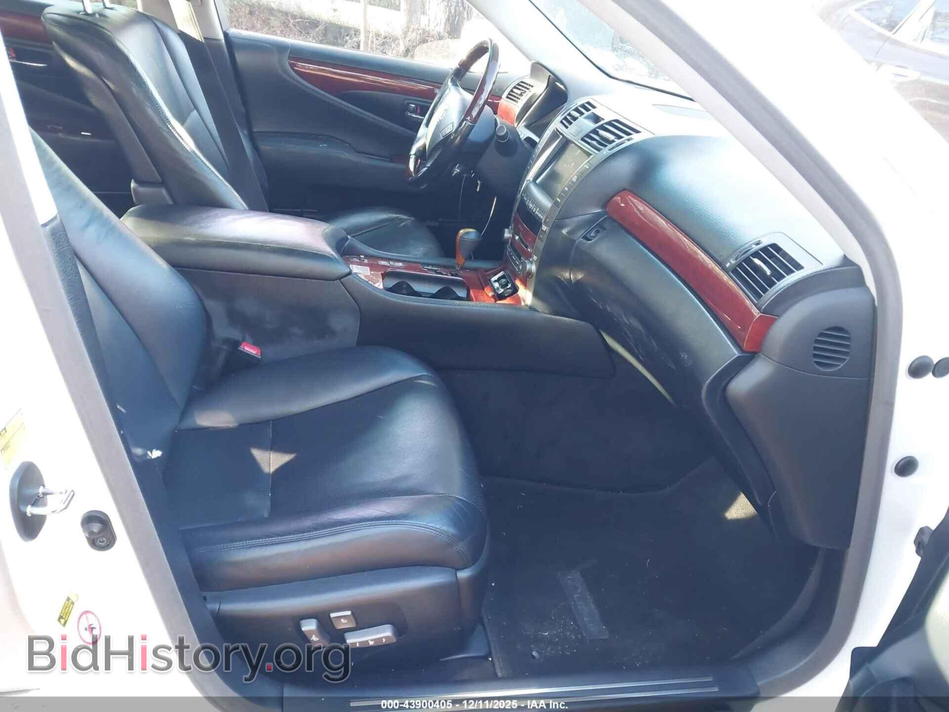 2007 LEXUS LS 460 - VIN: JTHBL46F375037459 - Фото 5