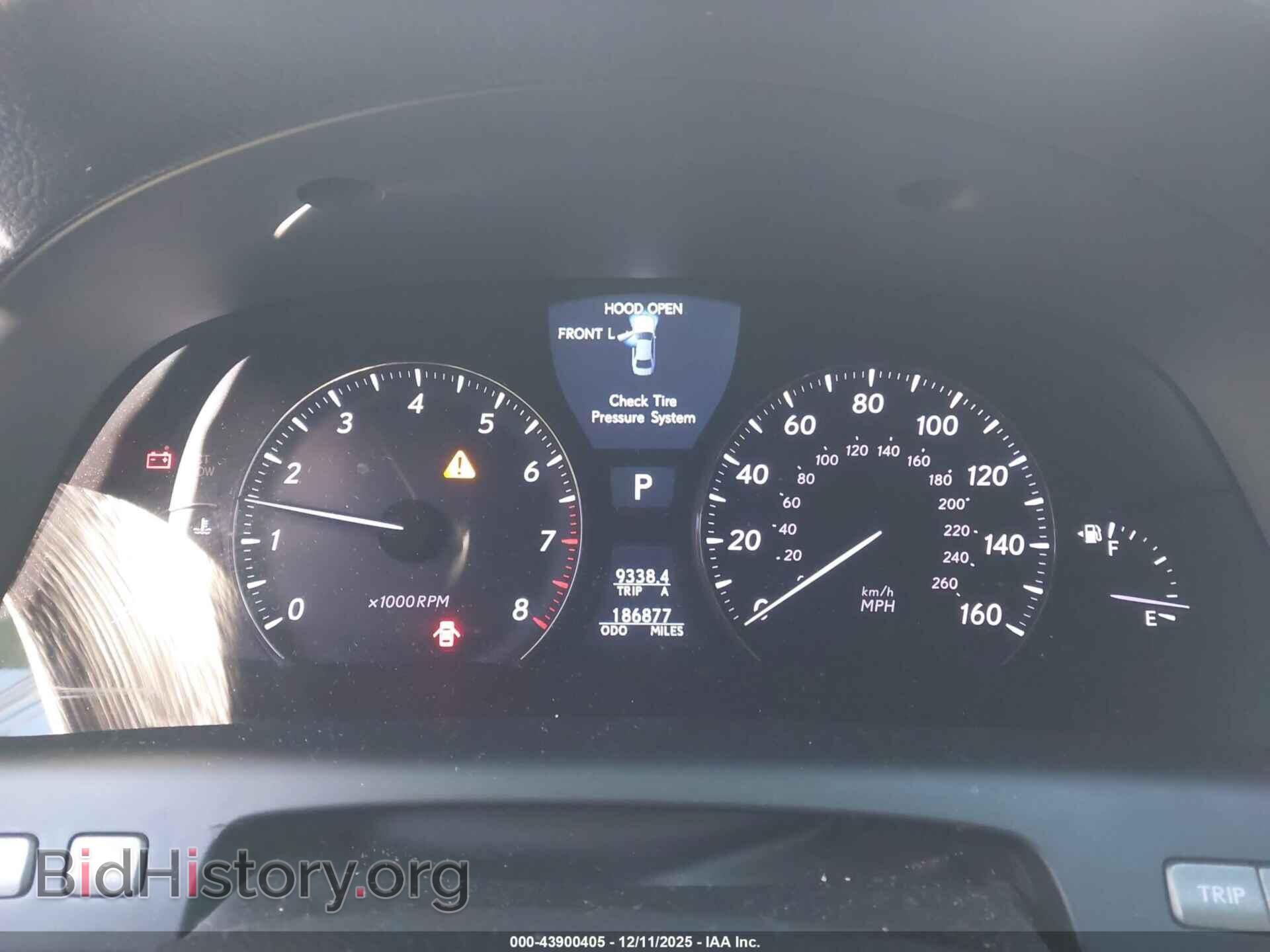 2007 LEXUS LS 460 - VIN: JTHBL46F375037459 - Фото 7