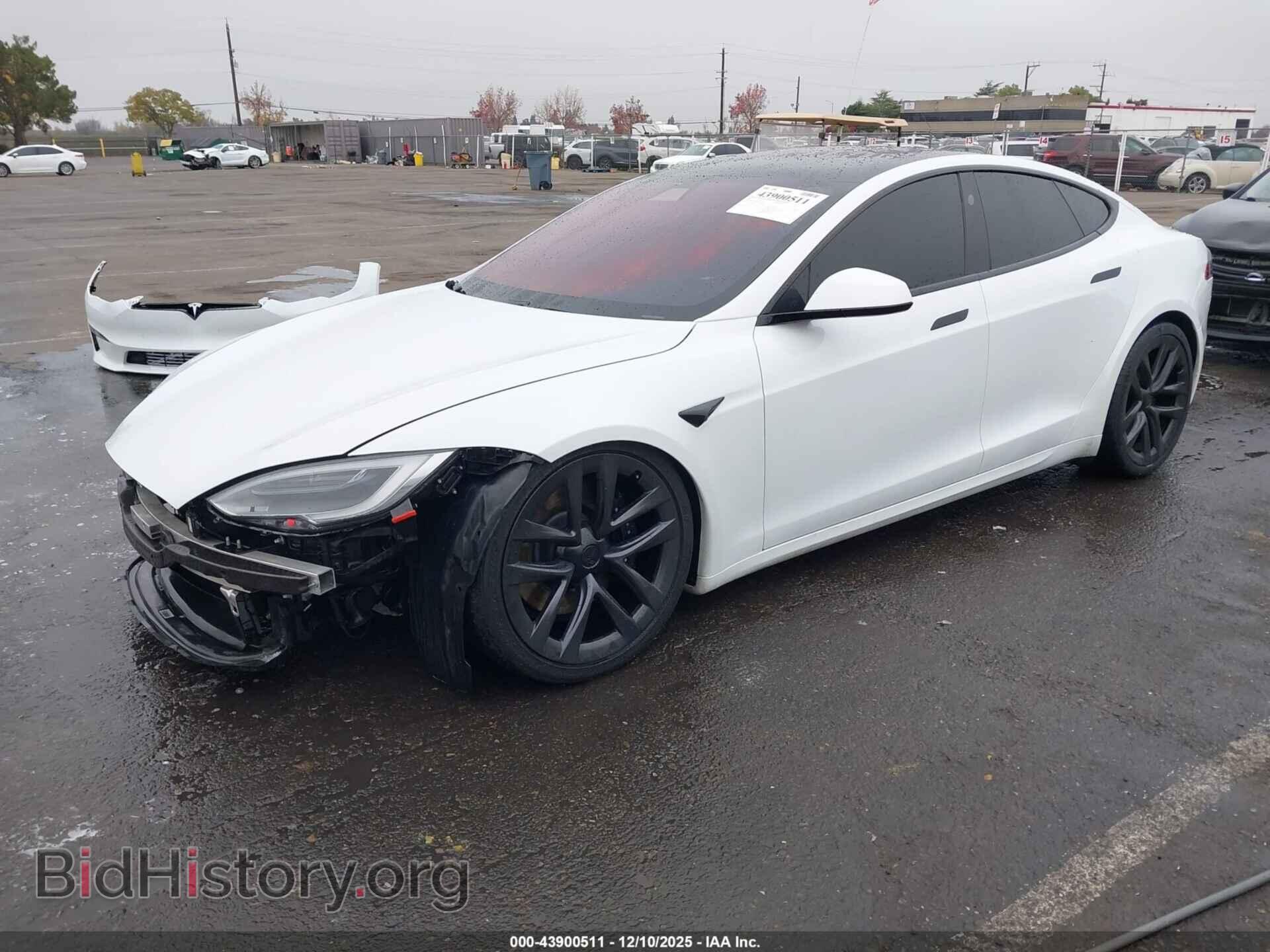 2021 TESLA MODEL S - VIN: 5YJSA1E63MF431884 - Photo 2