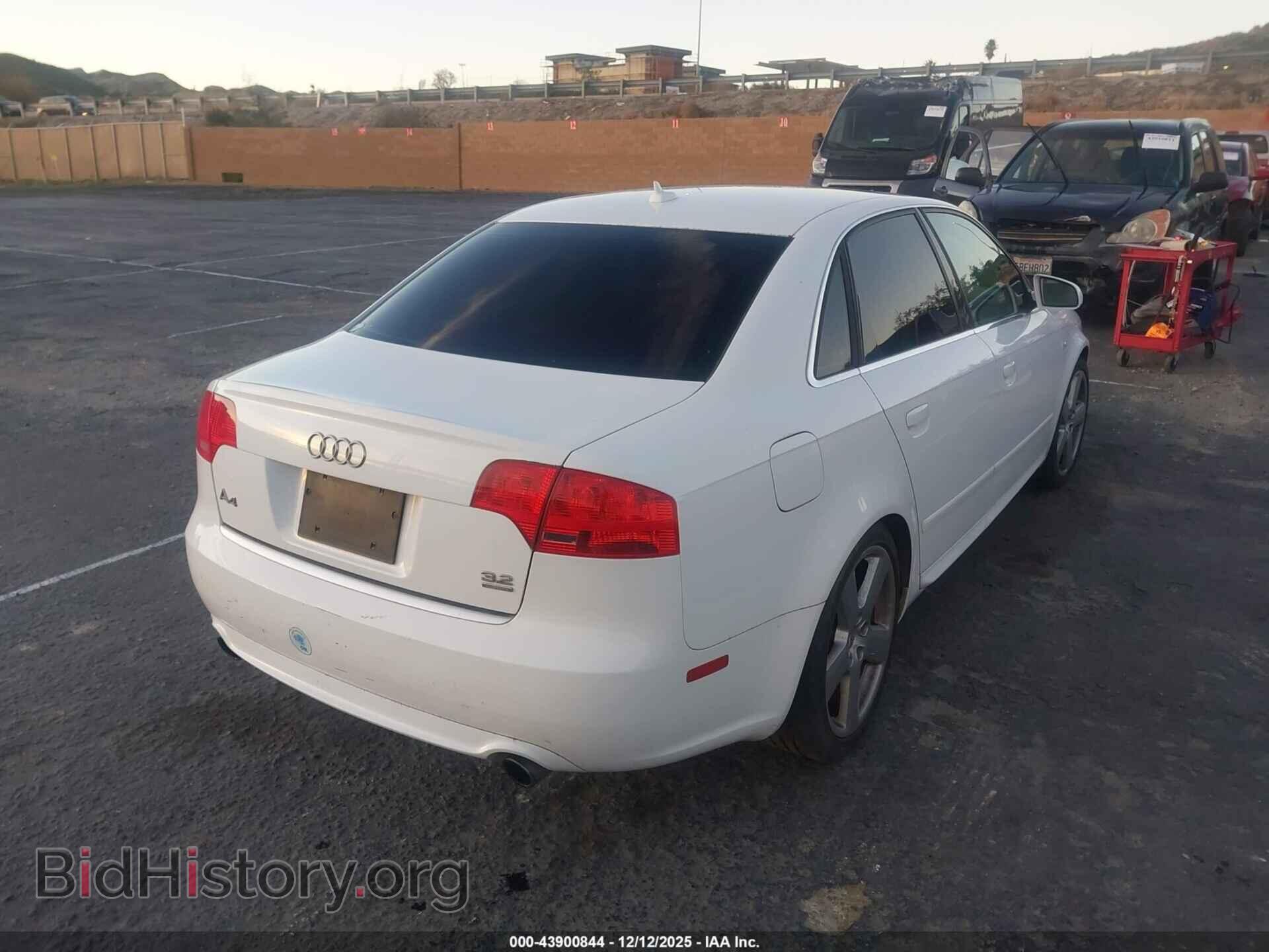 2008 AUDI A4 - VIN: WAUDH78EX8A166712 - Фото 4