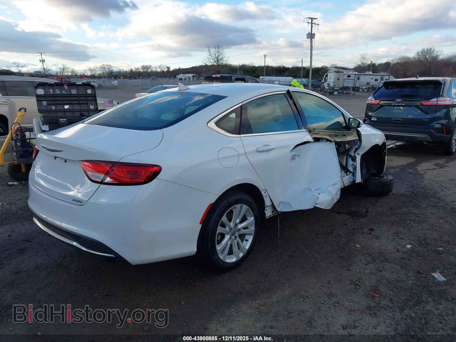 2016 CHRYSLER 200 - VIN: 1C3CCCAB1GN179060 - Фото 4
