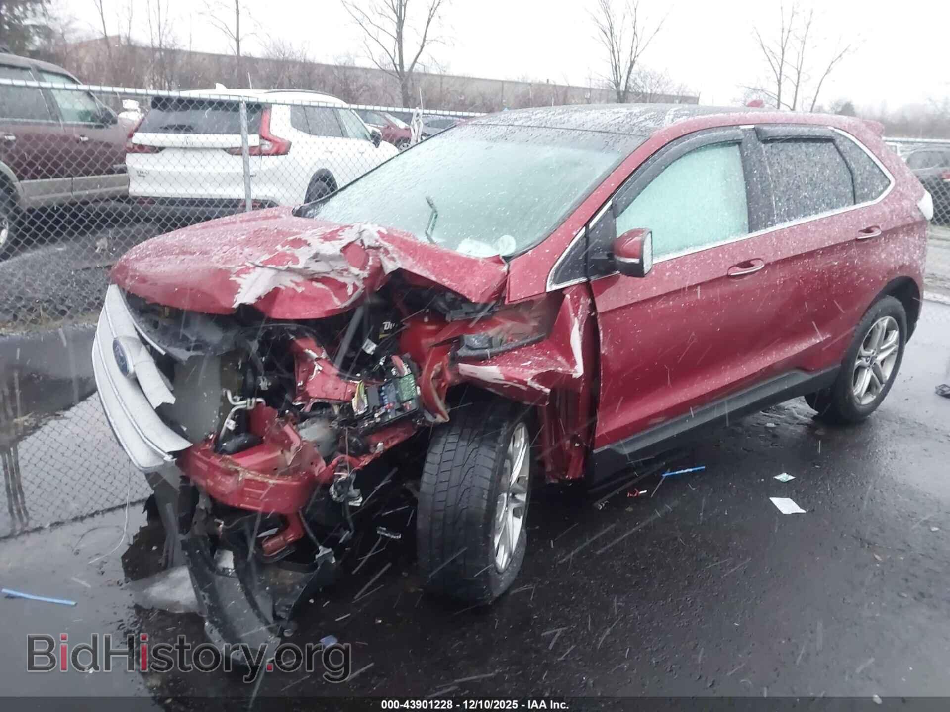 2016 FORD EDGE - VIN: 2FMPK4K96GBB71500 - Фото 2