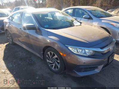 2017 Honda CIVIC EX, серый — VIN 19XFC2F74HE214235, IAAI