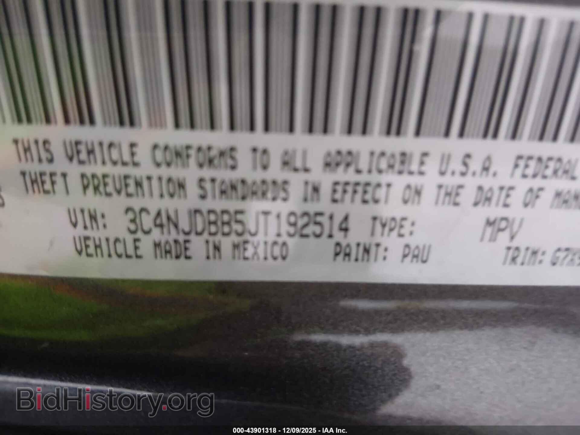 2018 JEEP COMPASS - VIN: 3C4NJDBB5JT192514 - Фото 9