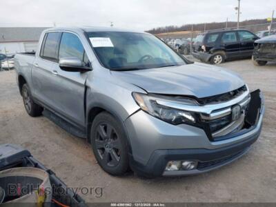 2020 Honda RIDGELINE RTL-E, silver — VIN 5FPYK3F77LB004319, IAAI
