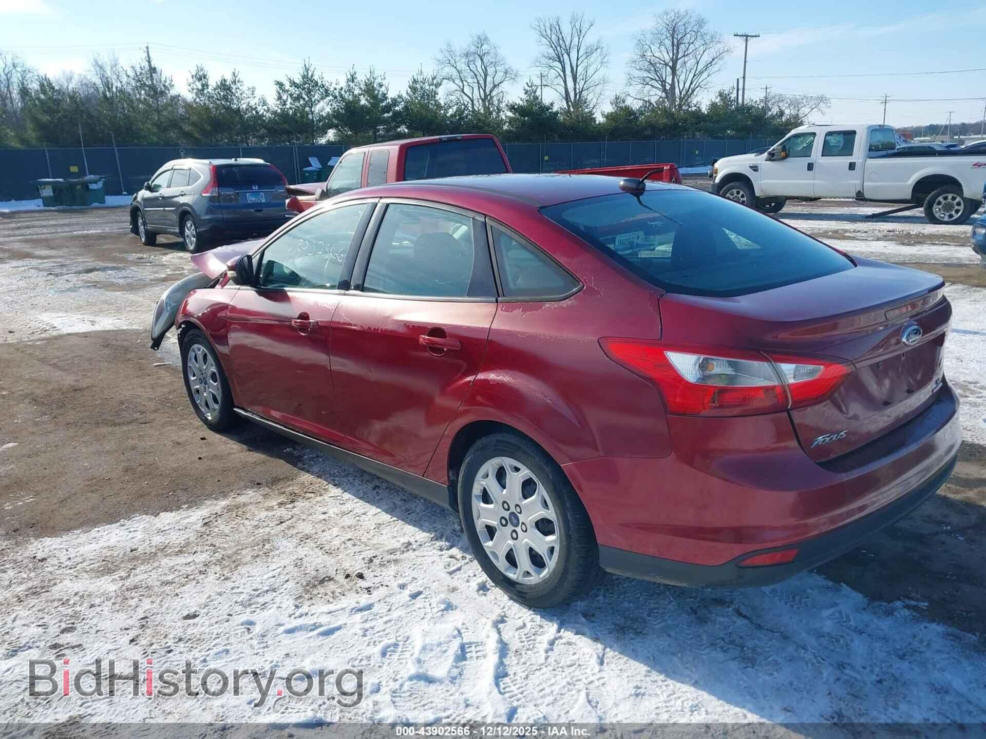 2014 FORD FOCUS - VIN: 1FADP3F2XEL324298 - Фото 3