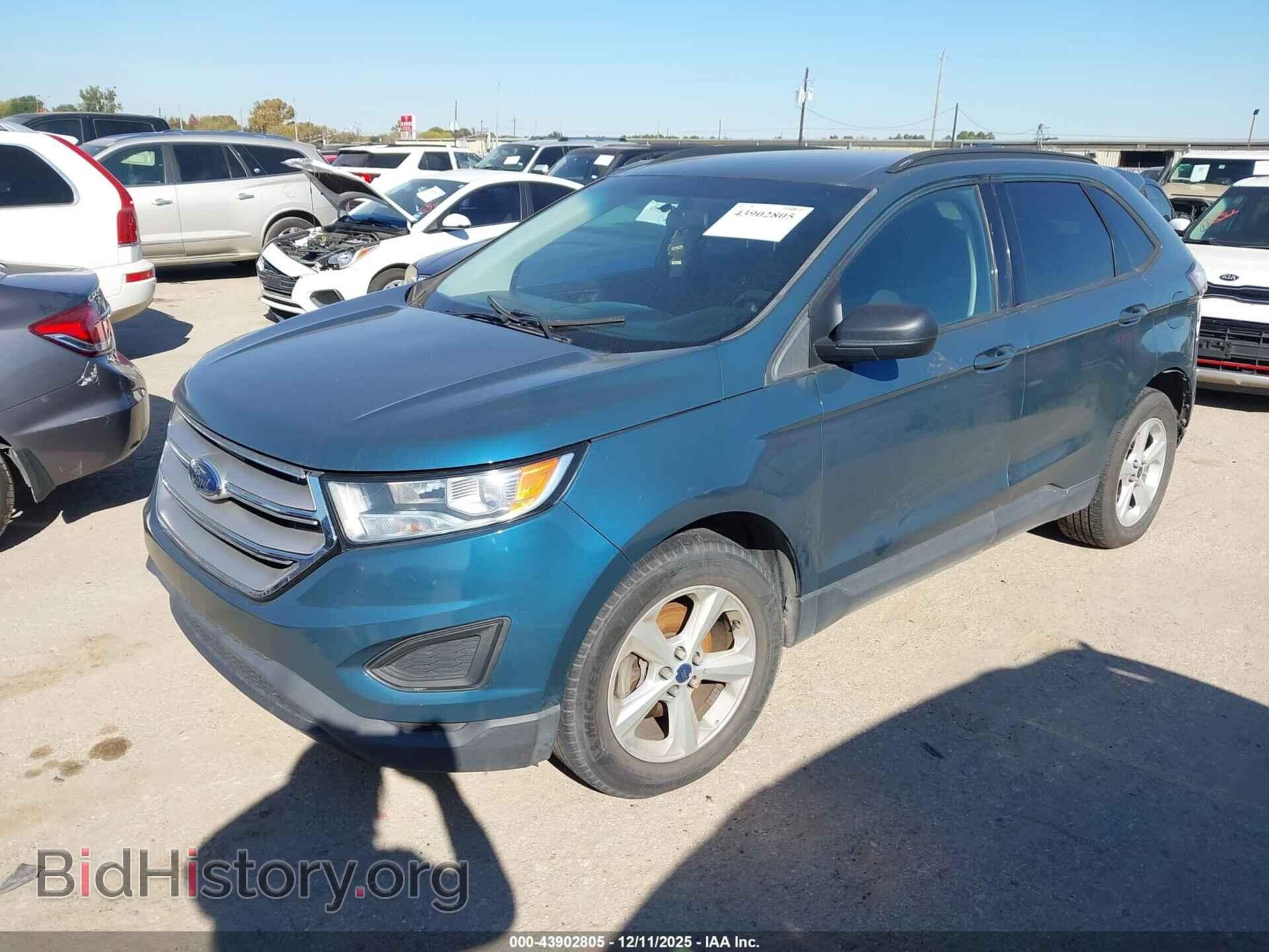 2016 FORD EDGE - VIN: 2FMPK3G95GBB04177 - Фото 2
