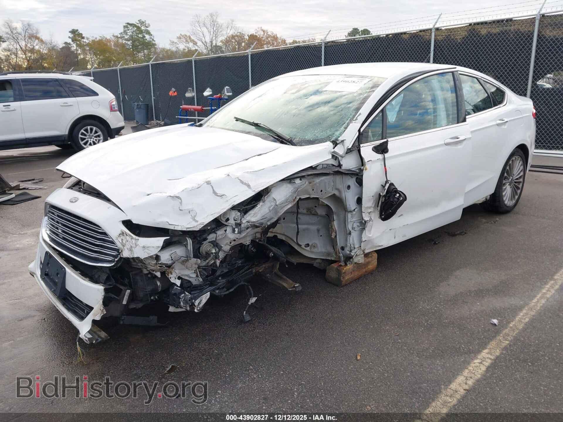 2013 FORD FUSION - VIN: 3FA6P0K97DR237131 - Фото 2