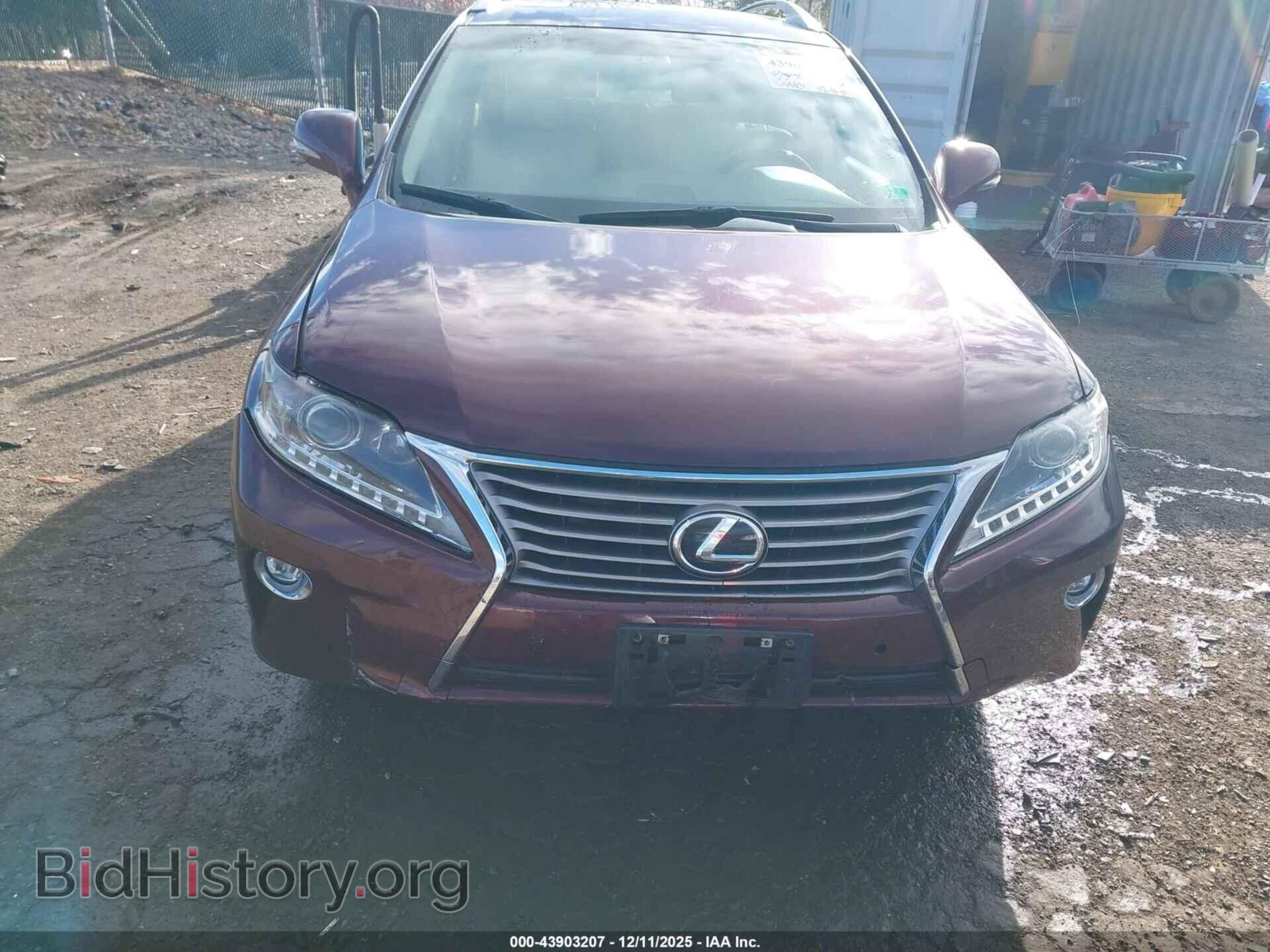 2015 LEXUS RX 350 - VIN: 2T2BK1BA5FC322979 - Фото 6