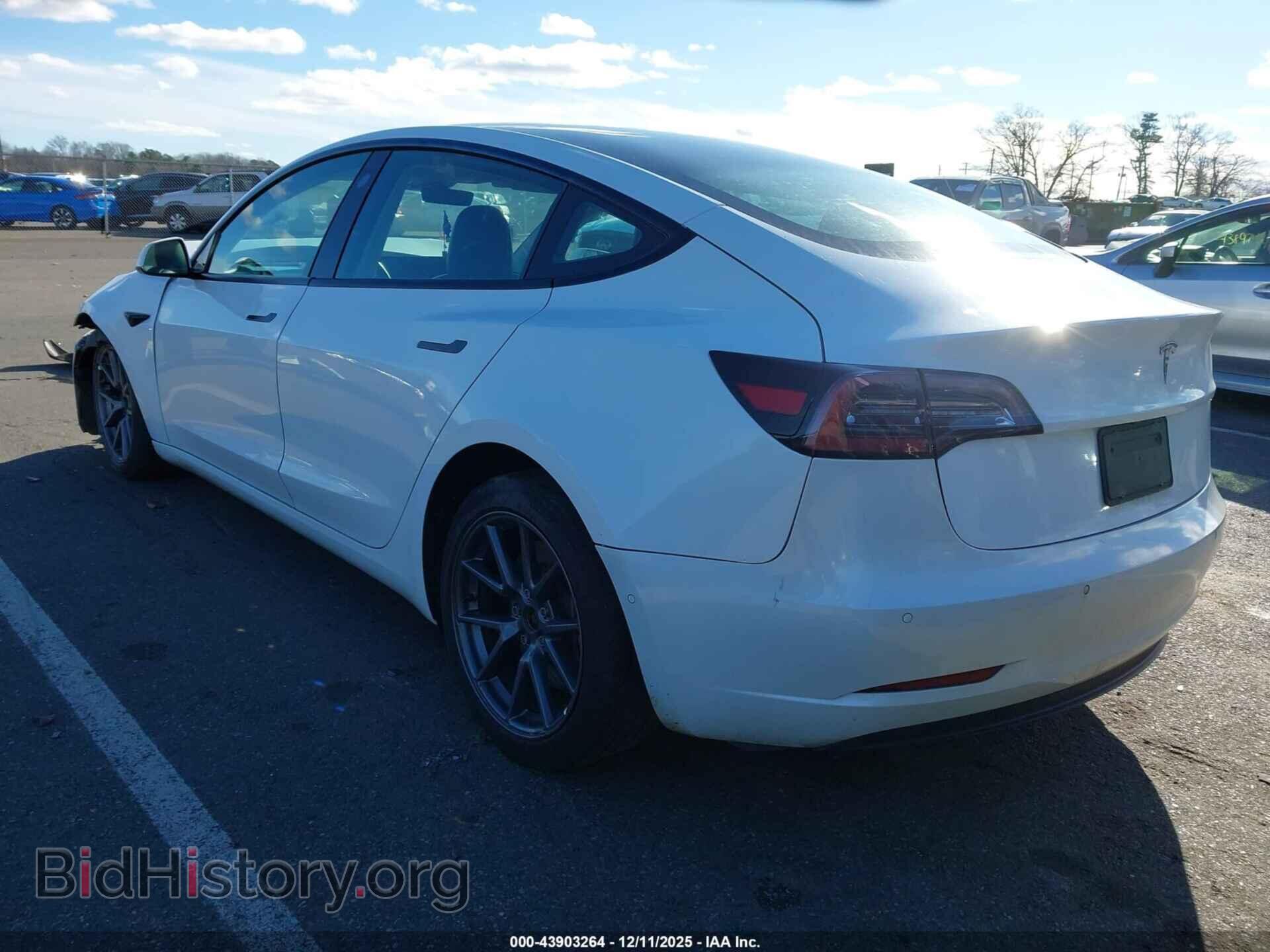 2022 TESLA MODEL 3 - VIN: 5YJ3E1EA9NF102671 - Фото 3