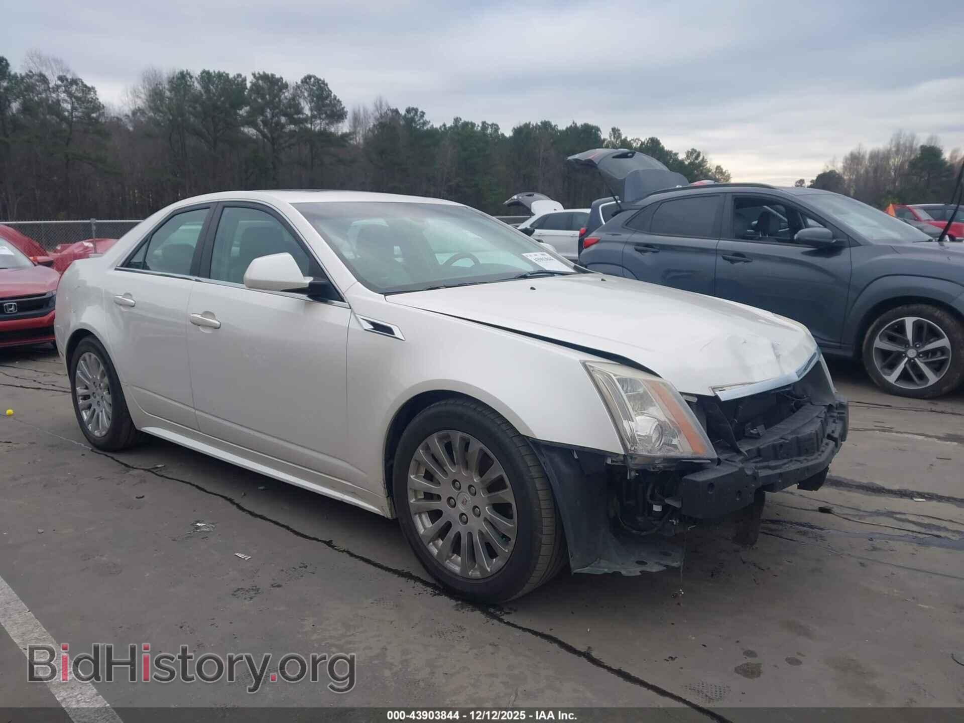 Photo 1G6DP5E36C0105694 - CADILLAC CTS 2012