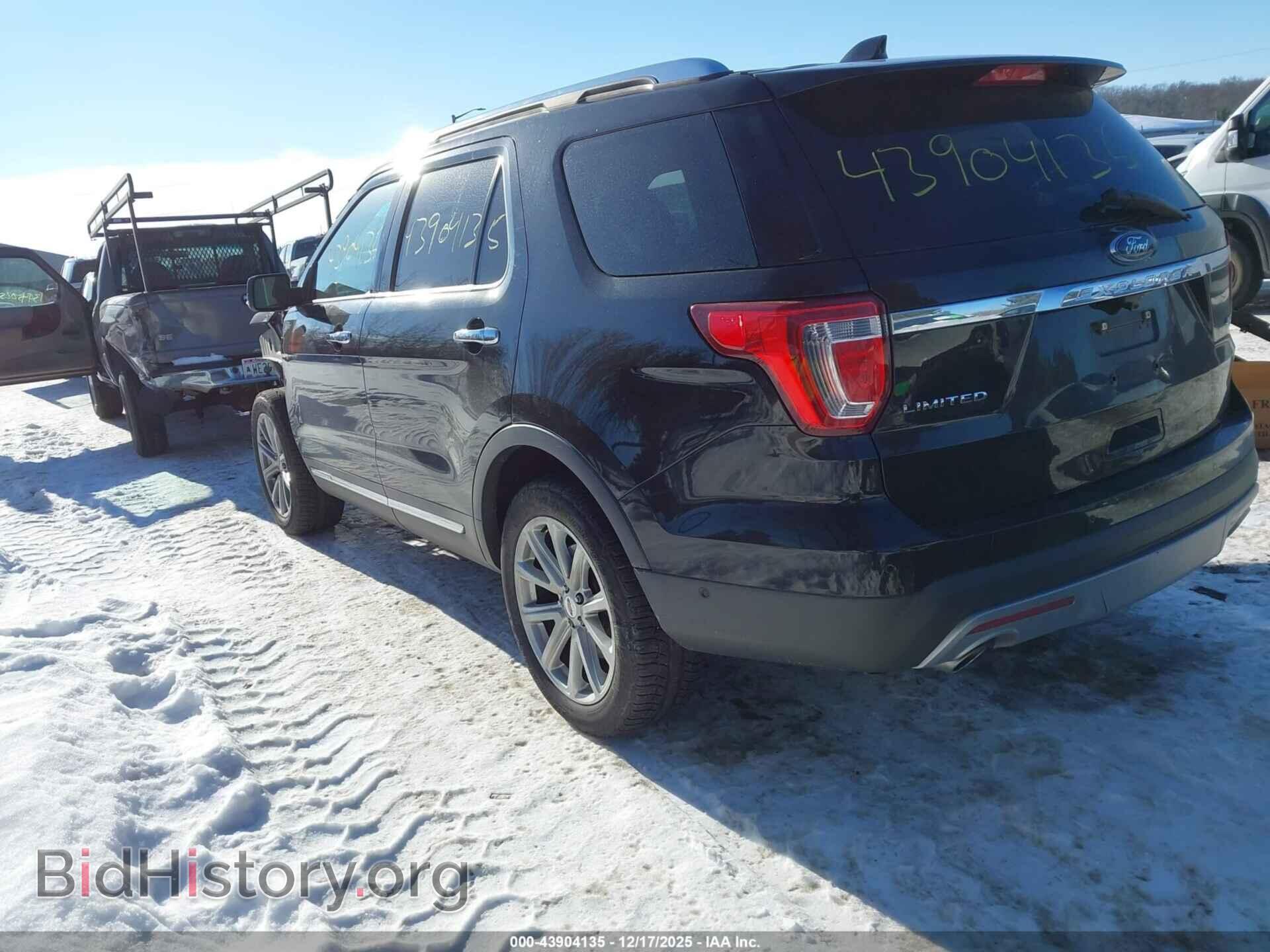 2017 FORD EXPLORER - VIN: 1FM5K8F82HGB58124 - Фото 3