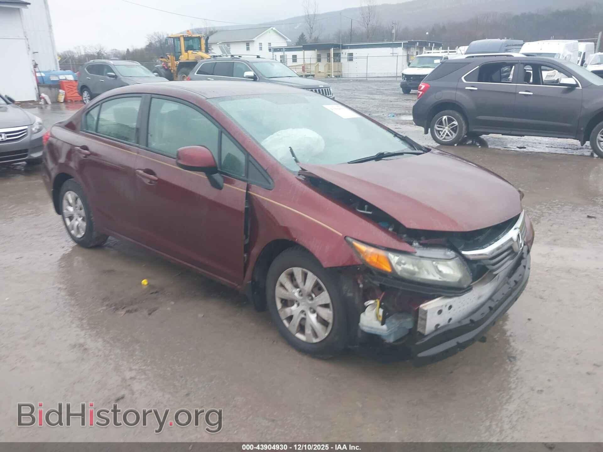 Photo 19XFB2F56CE380802 - HONDA CIVIC 2012