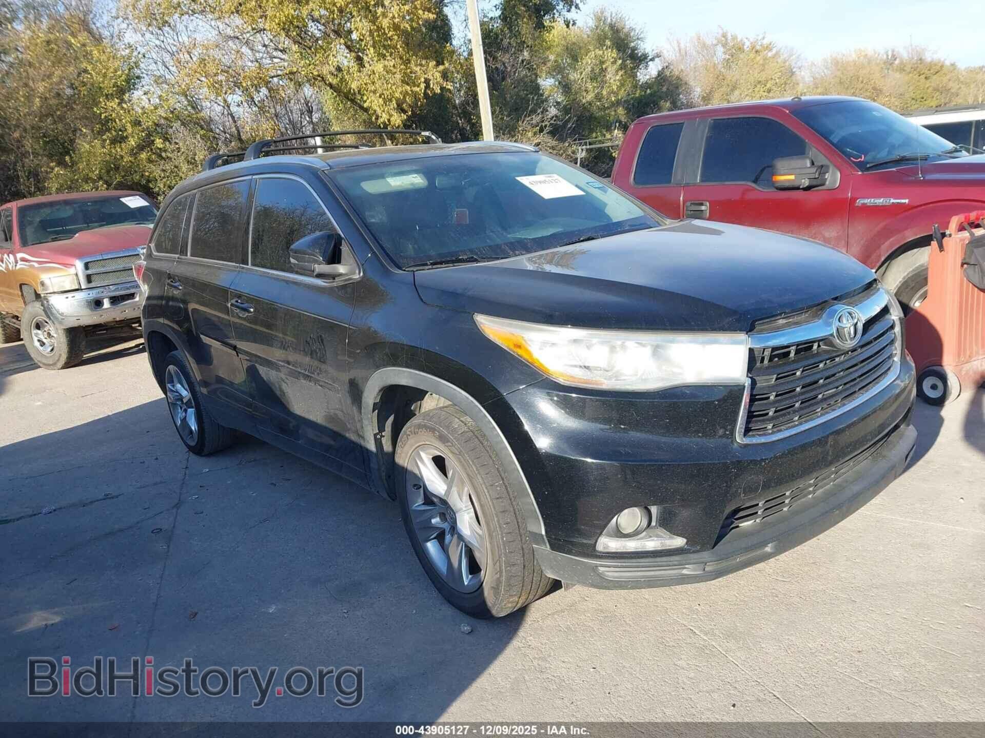 Фотография 5TDYKRFH1ES024228 - TOYOTA HIGHLANDER 2014