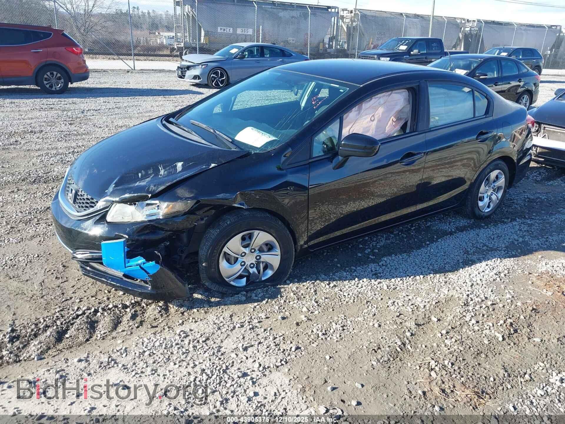 2015 HONDA CIVIC - VIN: 2HGFB2F54FH565635 - Фото 2