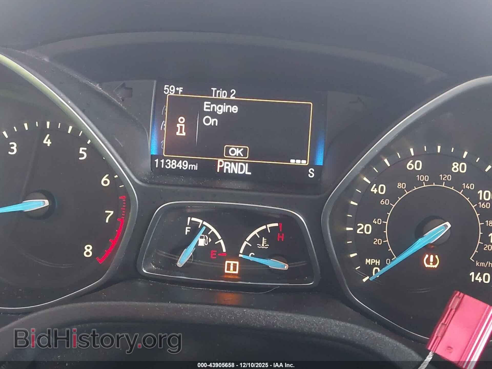 2017 FORD FOCUS - VIN: 1FADP3F2XHL252099 - Фото 7
