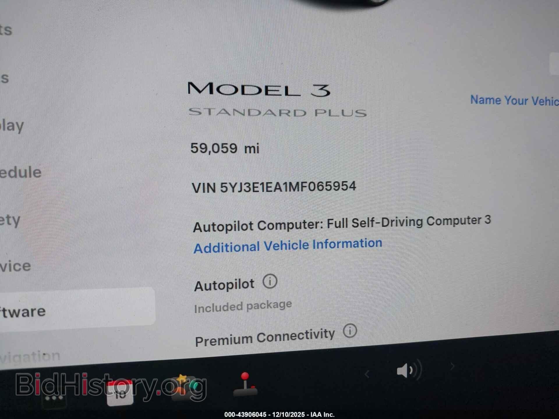 2021 TESLA MODEL 3 - VIN: 5YJ3E1EA1MF065954 - Фото 16