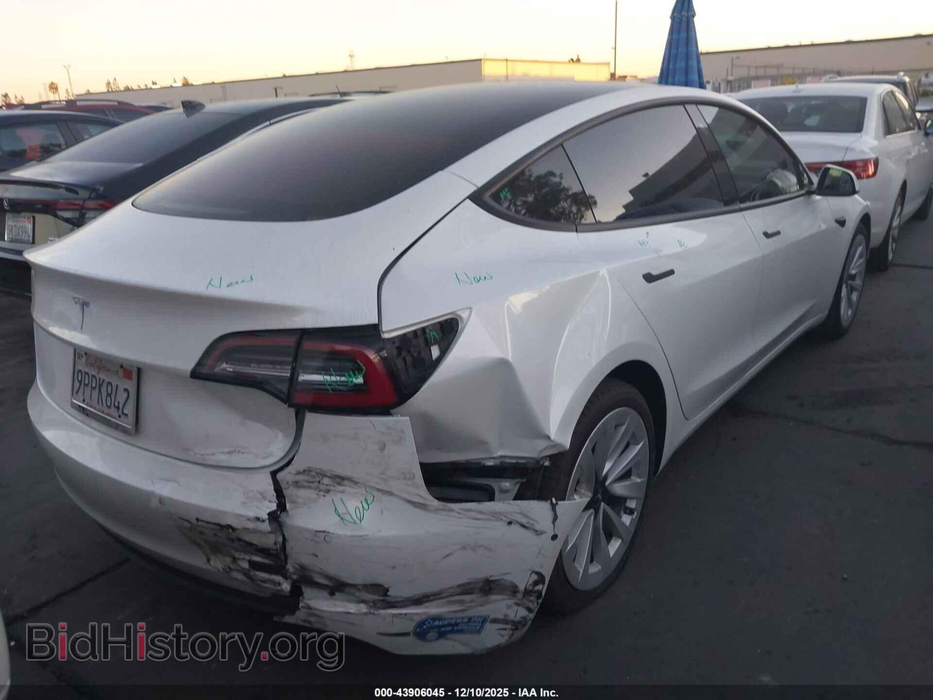 2021 TESLA MODEL 3 - VIN: 5YJ3E1EA1MF065954 - Фото 4