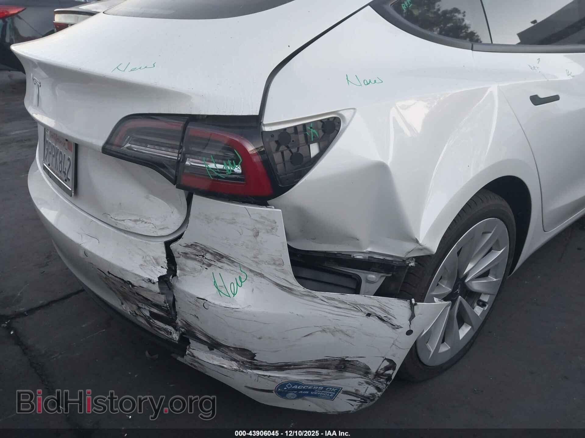 2021 TESLA MODEL 3 - VIN: 5YJ3E1EA1MF065954 - Фото 6