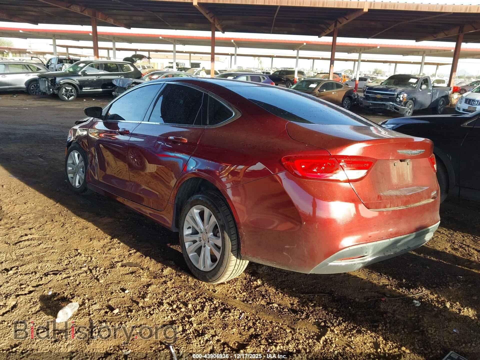 2016 CHRYSLER 200 - VIN: 1C3CCCAB8GN174258 - Фото 3
