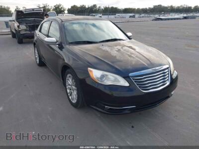 2012 Chrysler 200 Limited, черный — VIN 1C3CCBCBXCN176966, IAAI