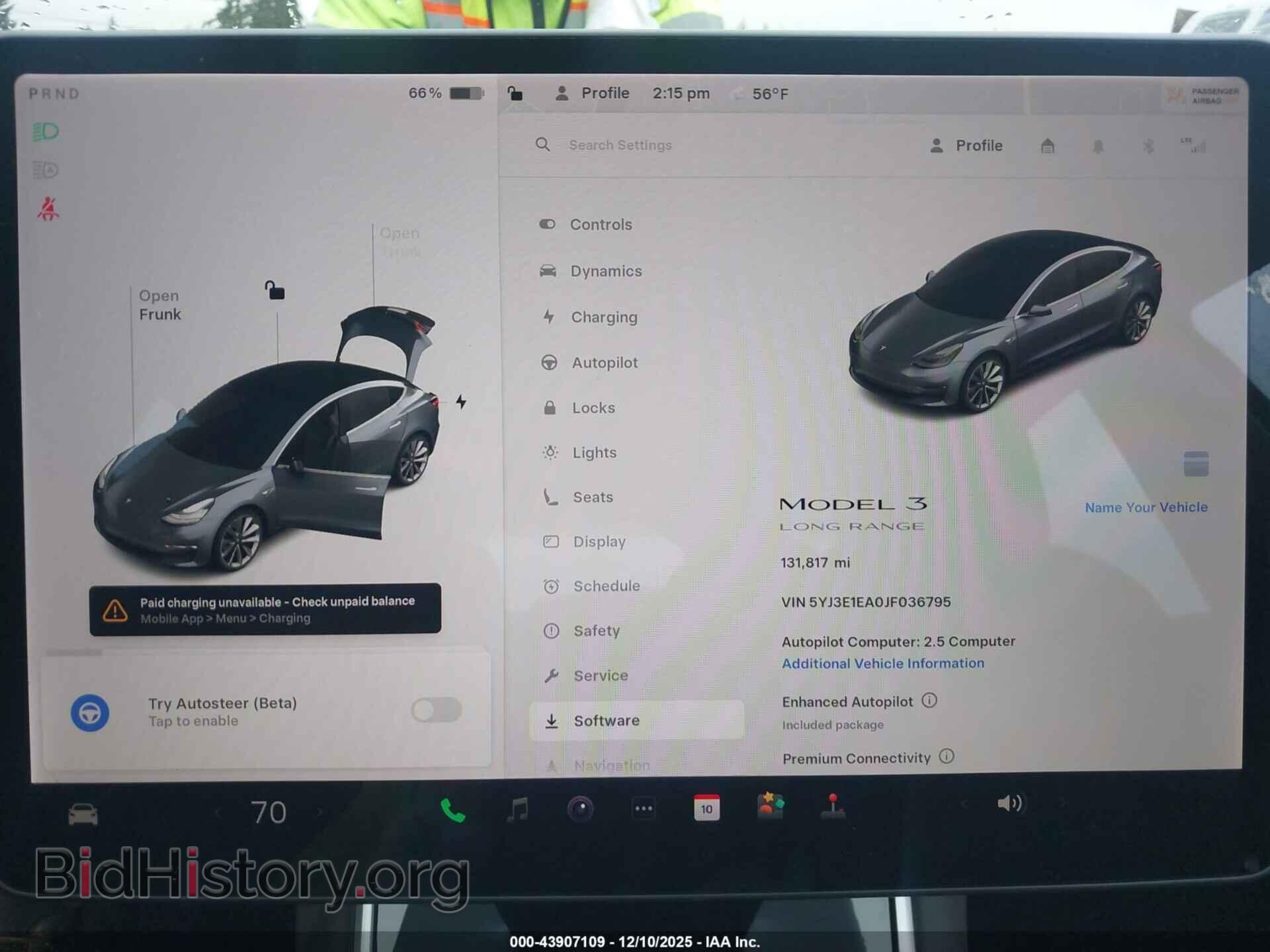 2018 TESLA MODEL 3 - VIN: 5YJ3E1EA0JF036795 - Фото 7