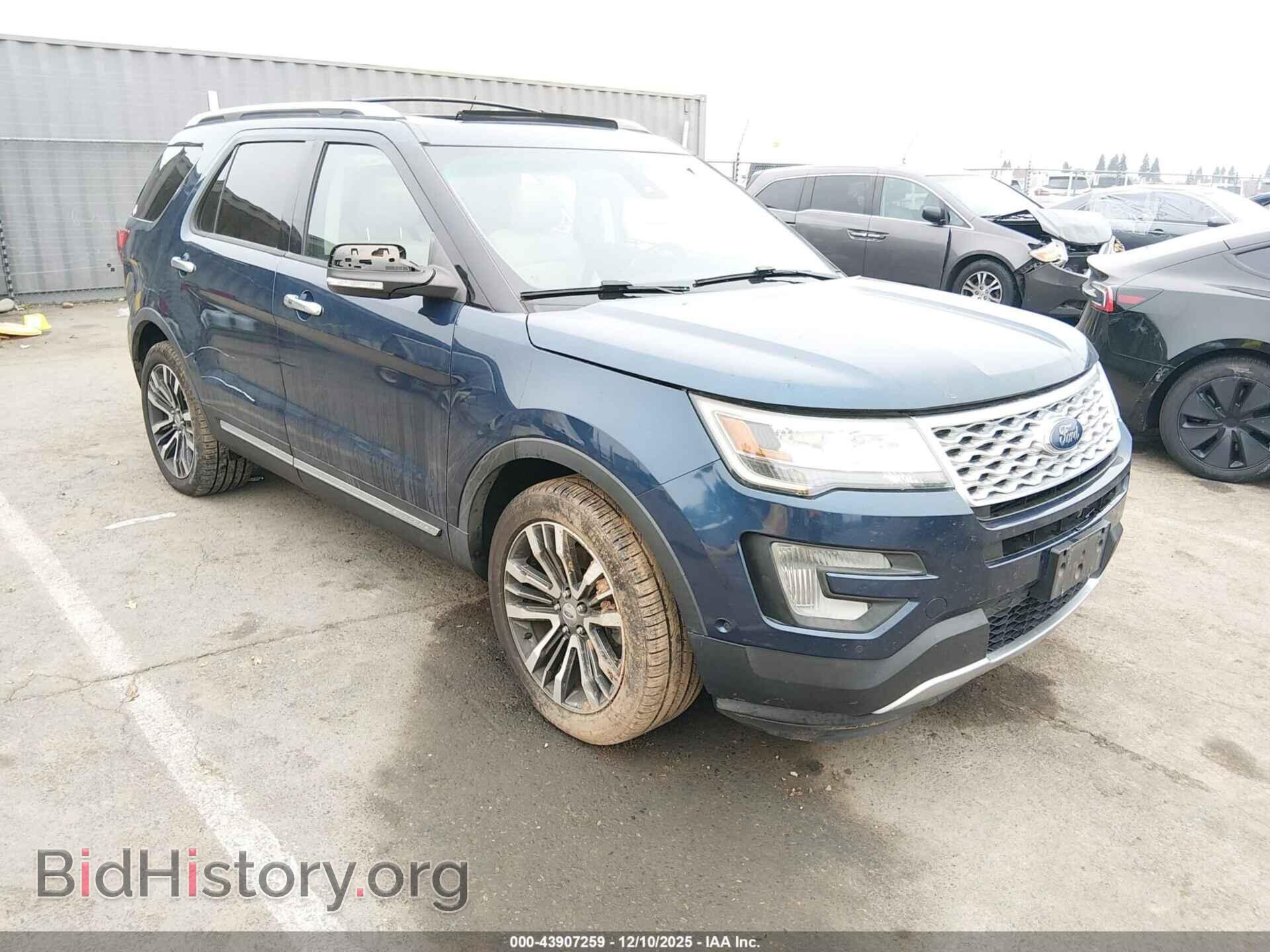 Фотография 1FM5K8HT6GGC59618 - FORD EXPLORER 2016