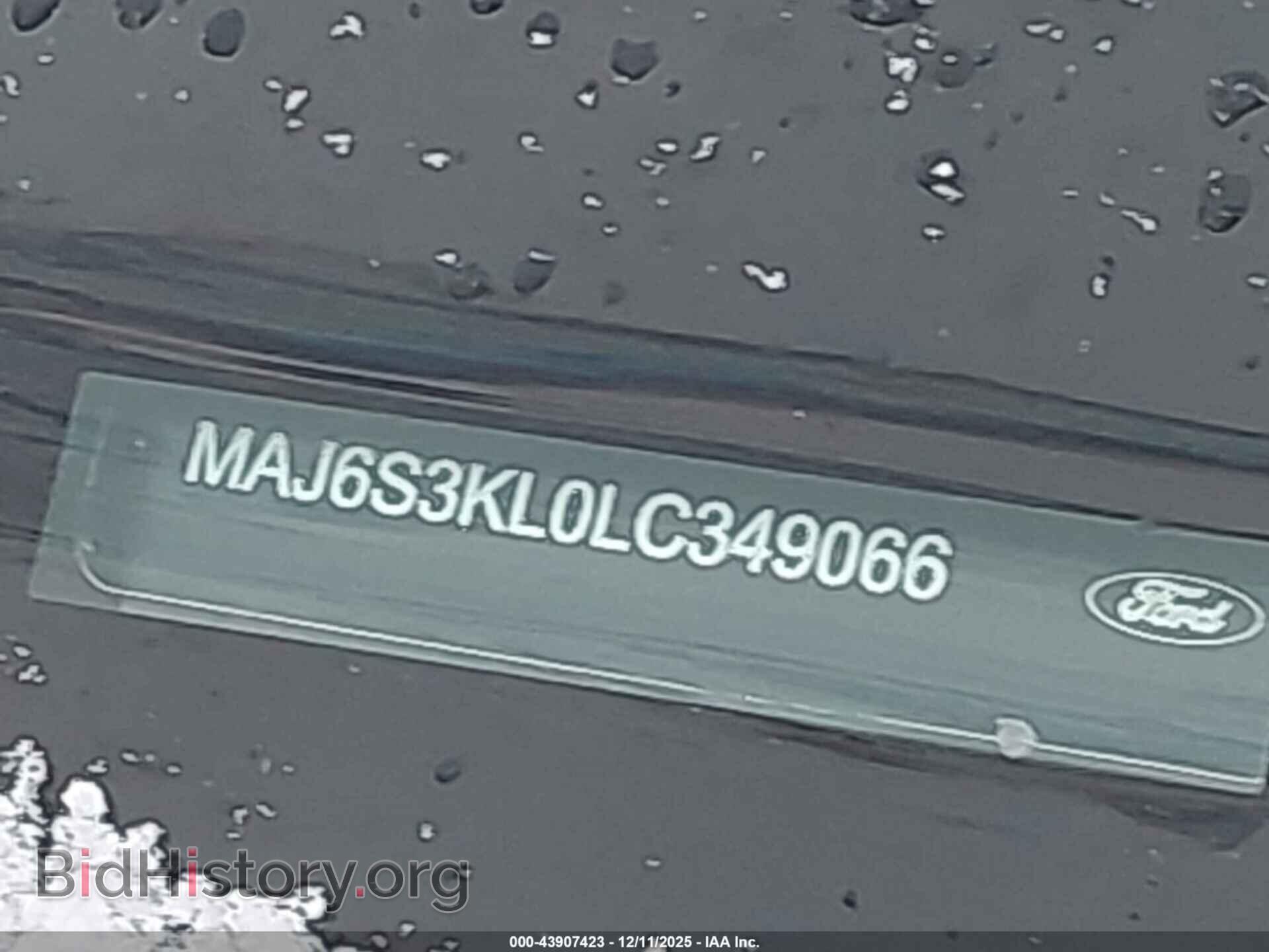 2020 FORD ECOSPORT - VIN: MAJ6S3KL0LC349066 - Фото 9