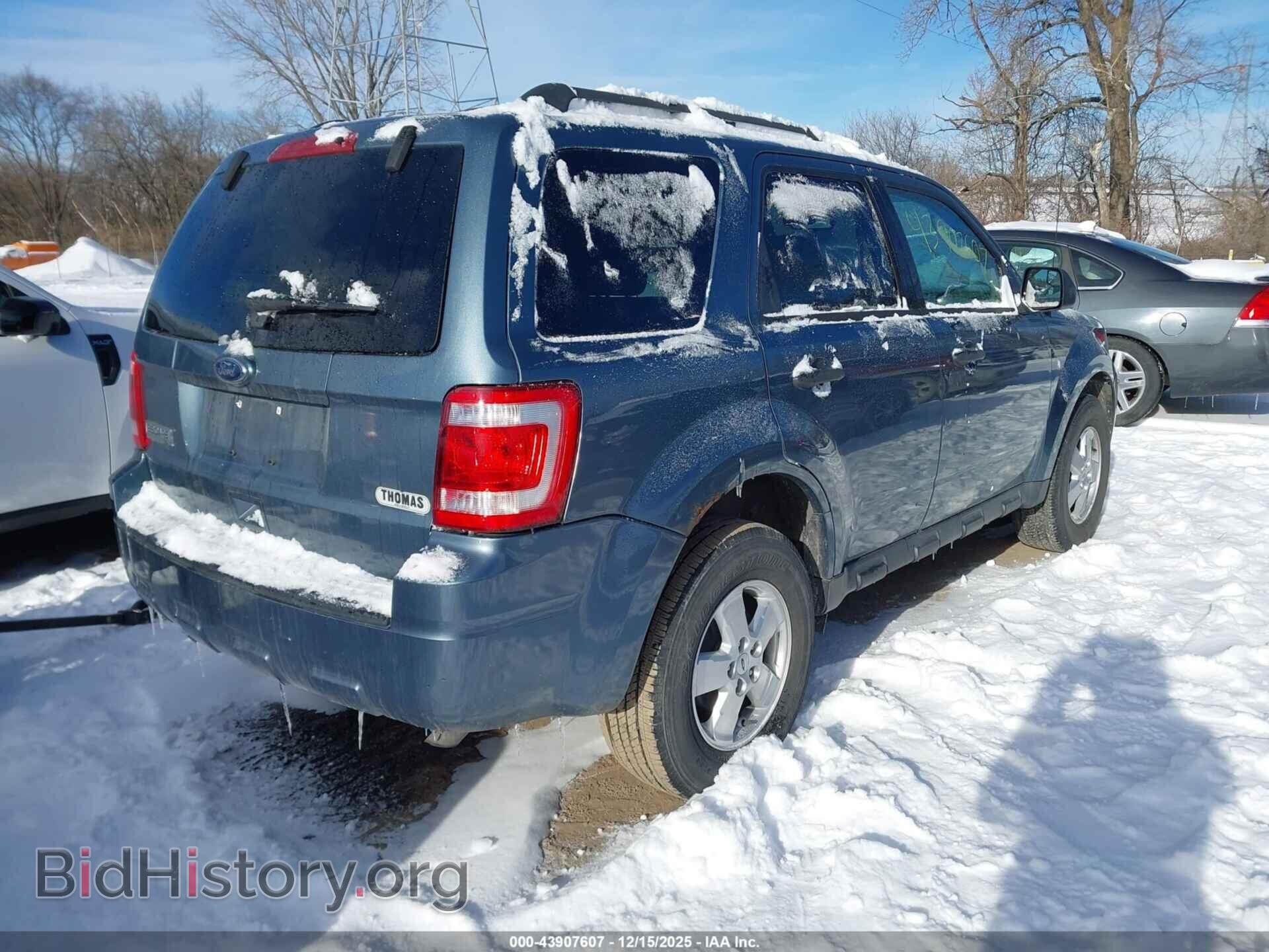 2011 FORD ESCAPE - VIN: 1FMCU9D76BKA40891 - Фото 4