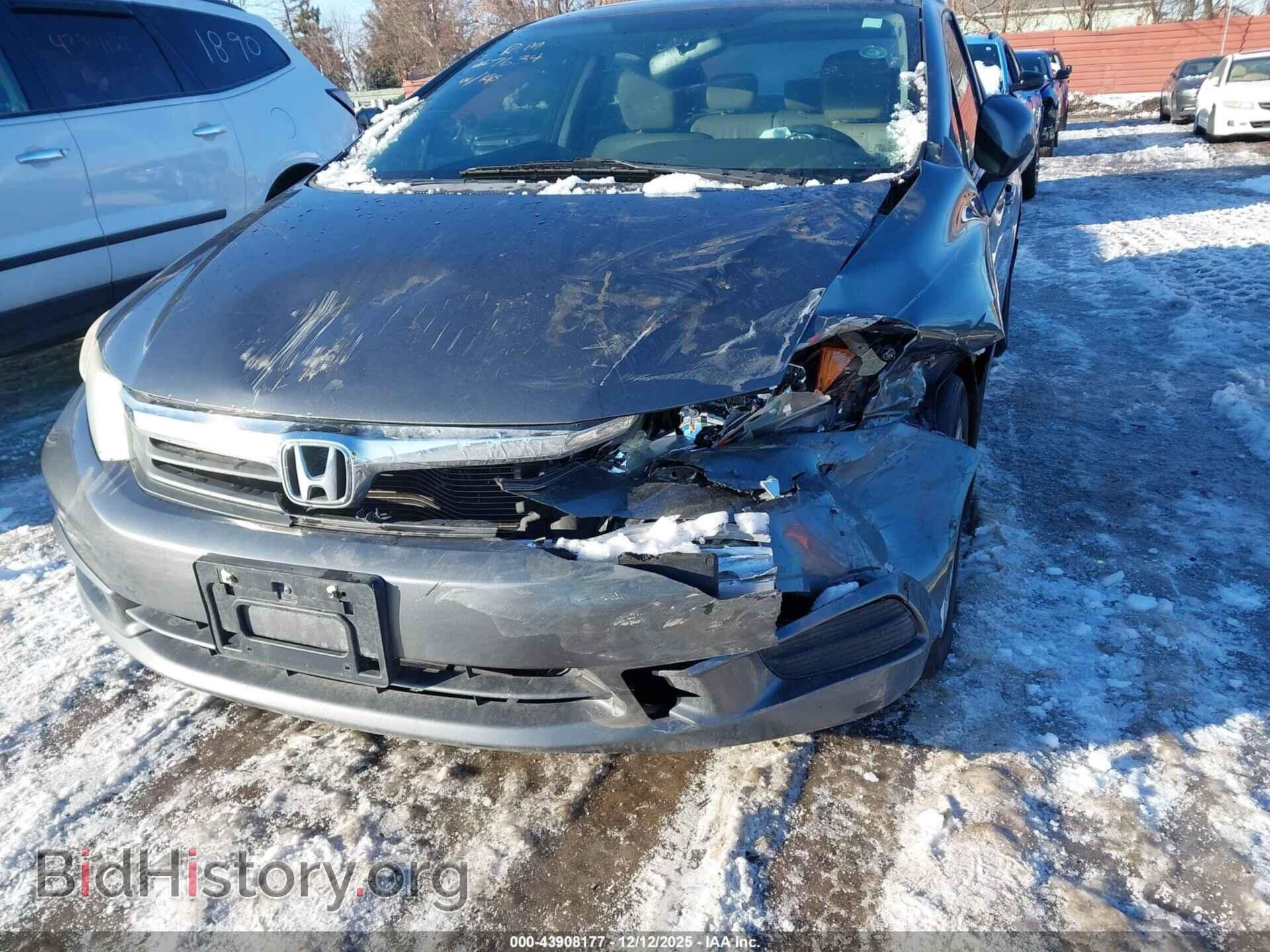 2012 HONDA CIVIC - VIN: 2HGFB2F98CH307634 - Фото 6