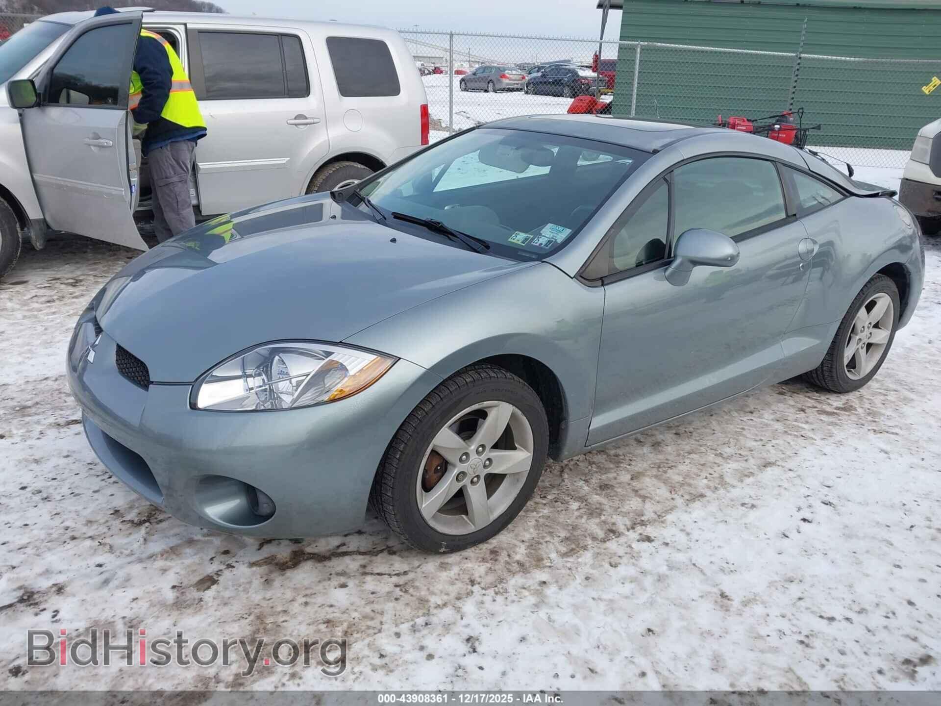 2007 MITSUBISHI ECLIPSE - VIN: 4A3AK24F17E044835 - Фото 2