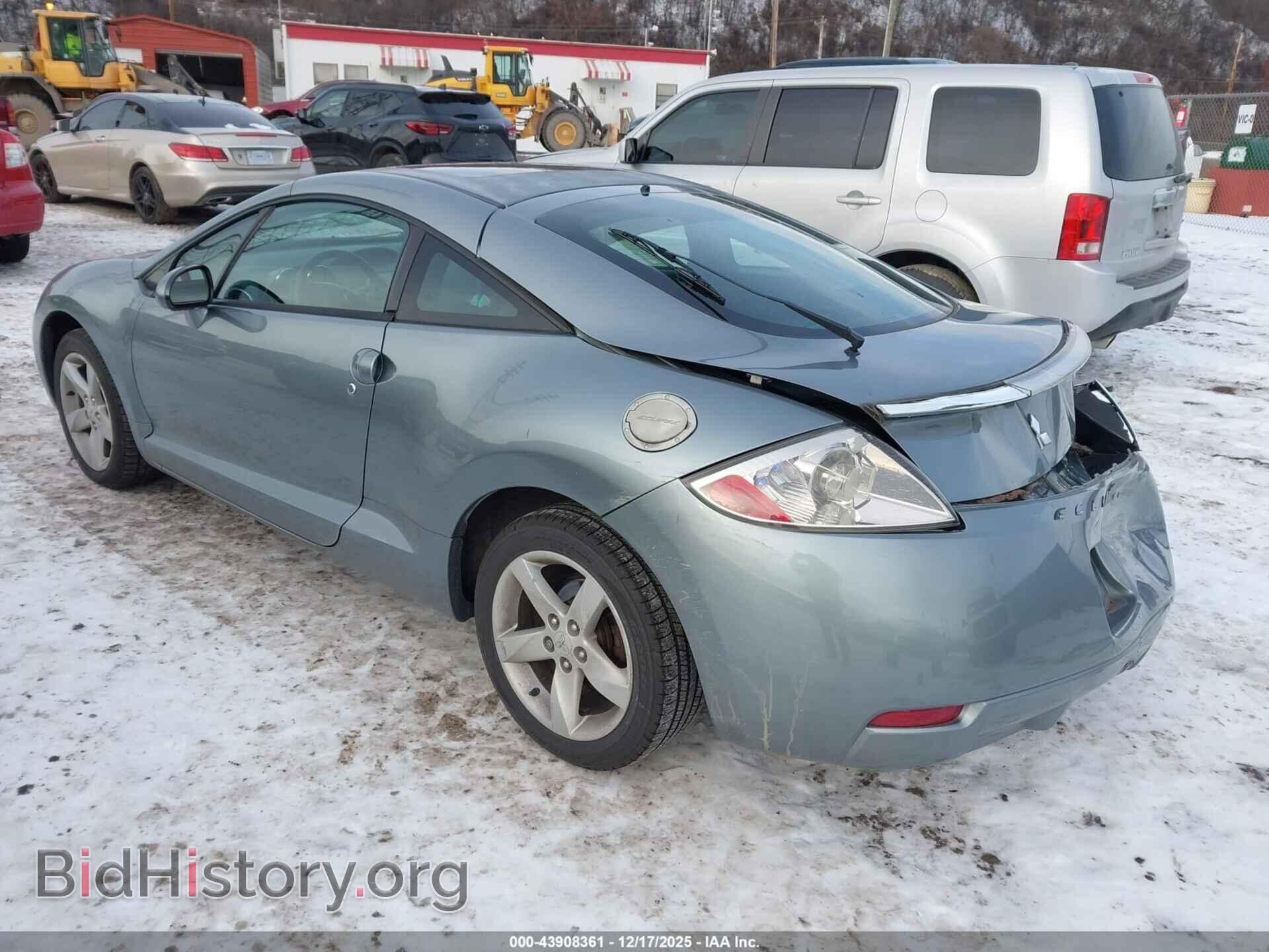 2007 MITSUBISHI ECLIPSE - VIN: 4A3AK24F17E044835 - Фото 3