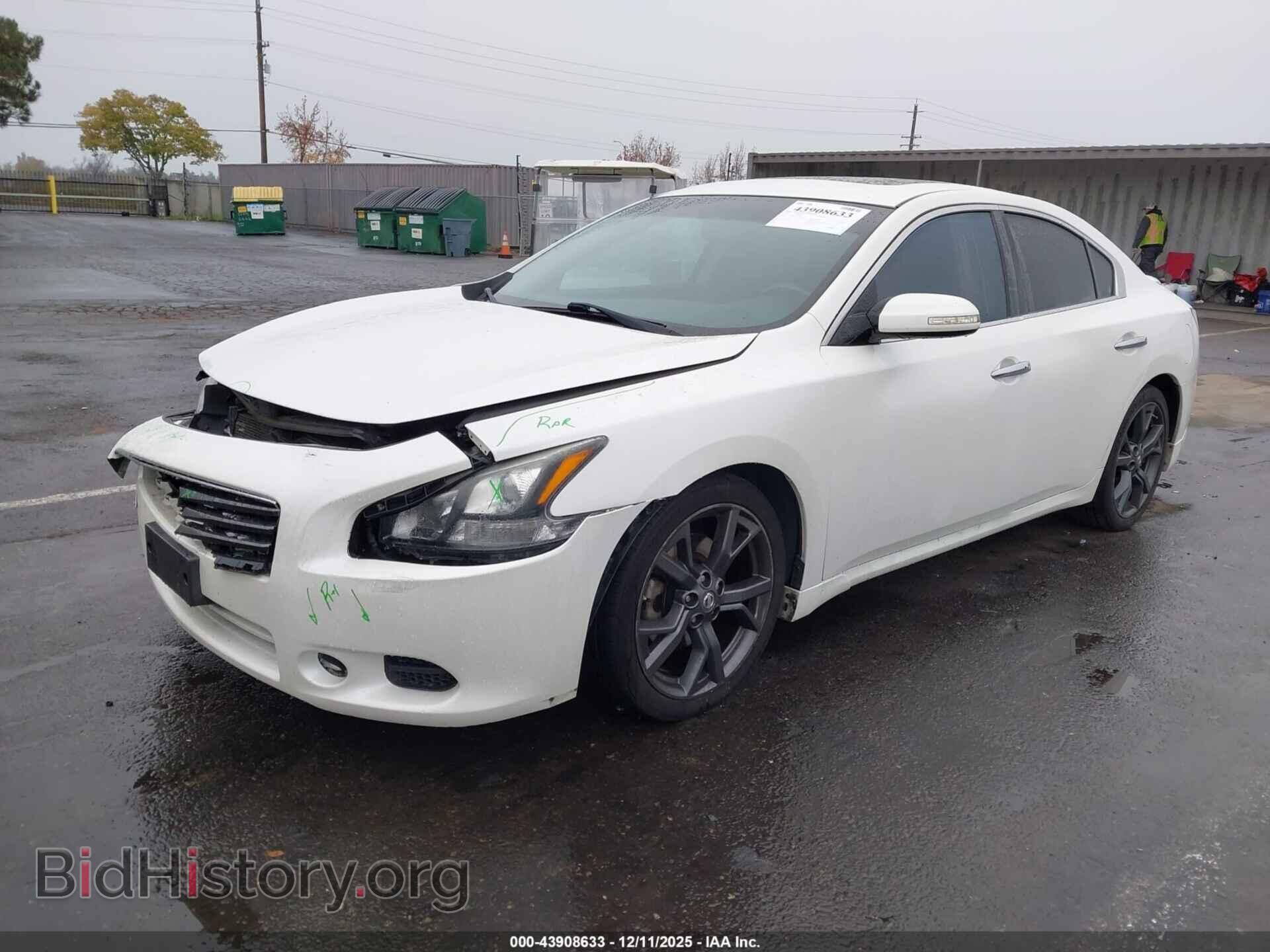 2014 NISSAN MAXIMA - VIN: 1N4AA5AP0EC906493 - Фото 2