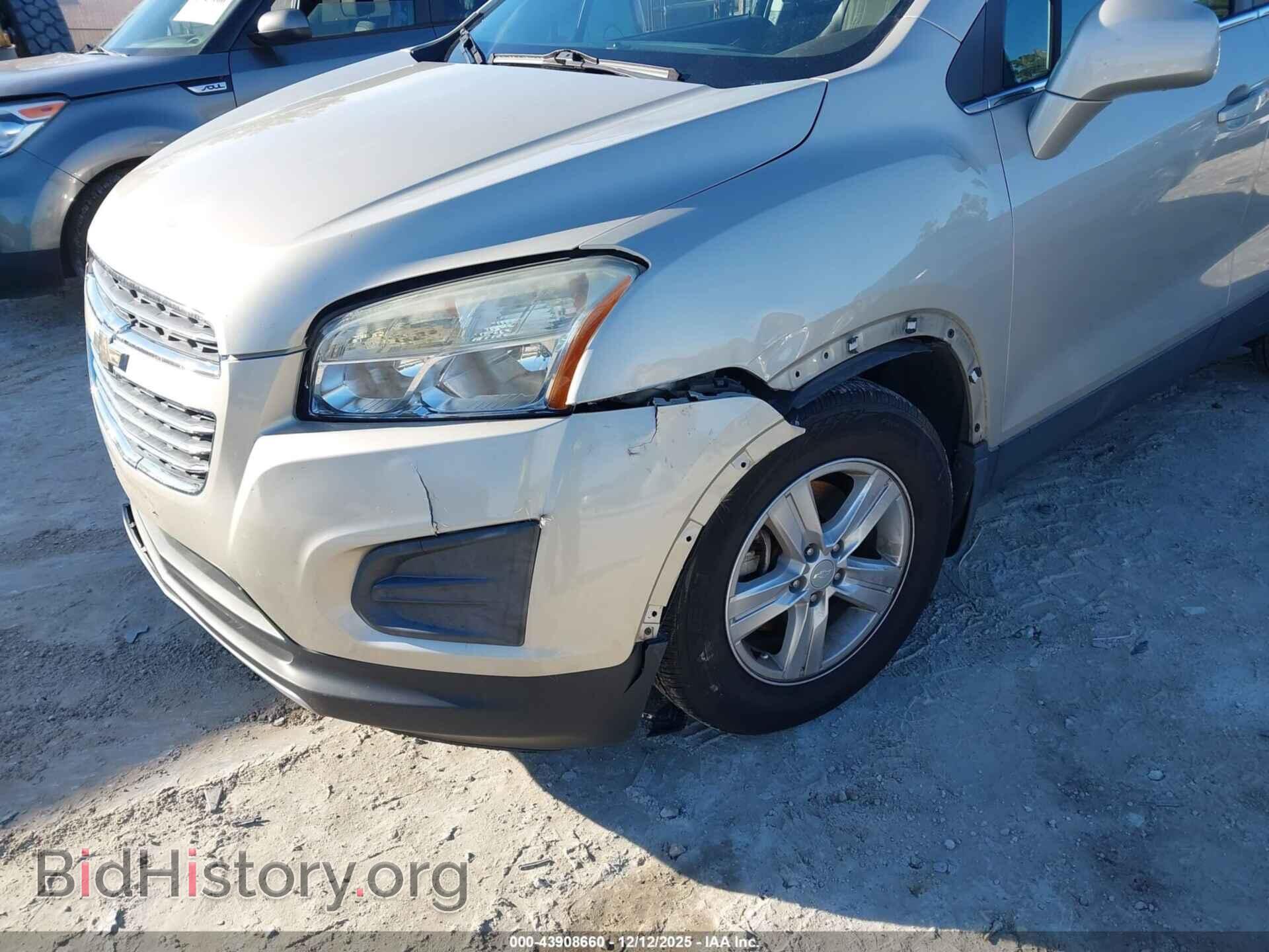 2016 CHEVROLET TRAX - VIN: 3GNCJLSB8GL142224 - Фото 6
