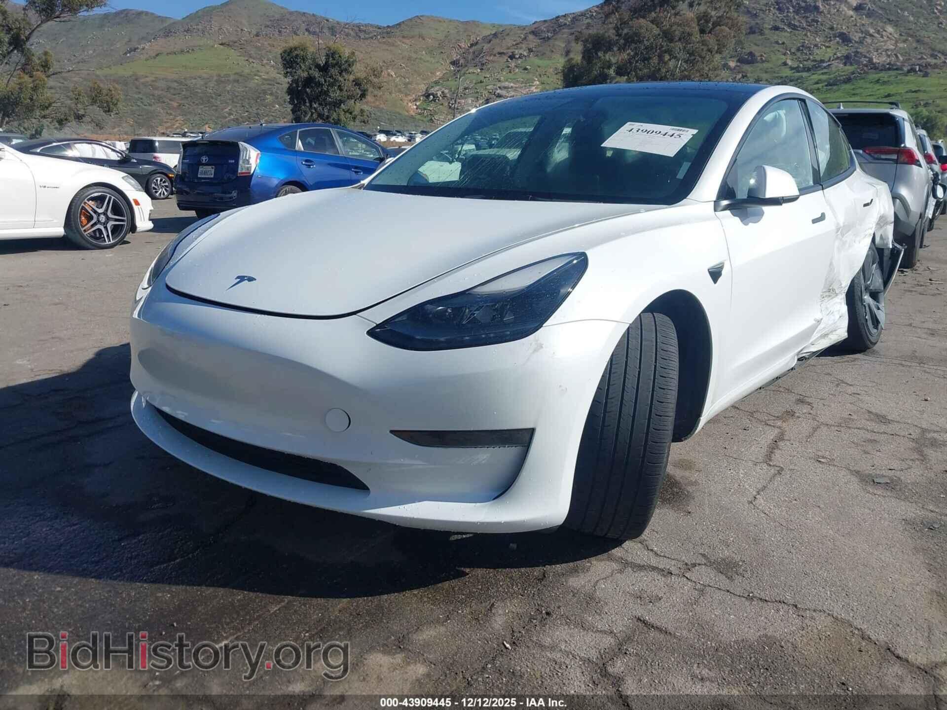 2023 TESLA MODEL 3 - VIN: 5YJ3E1EA3PF407506 - Фото 2