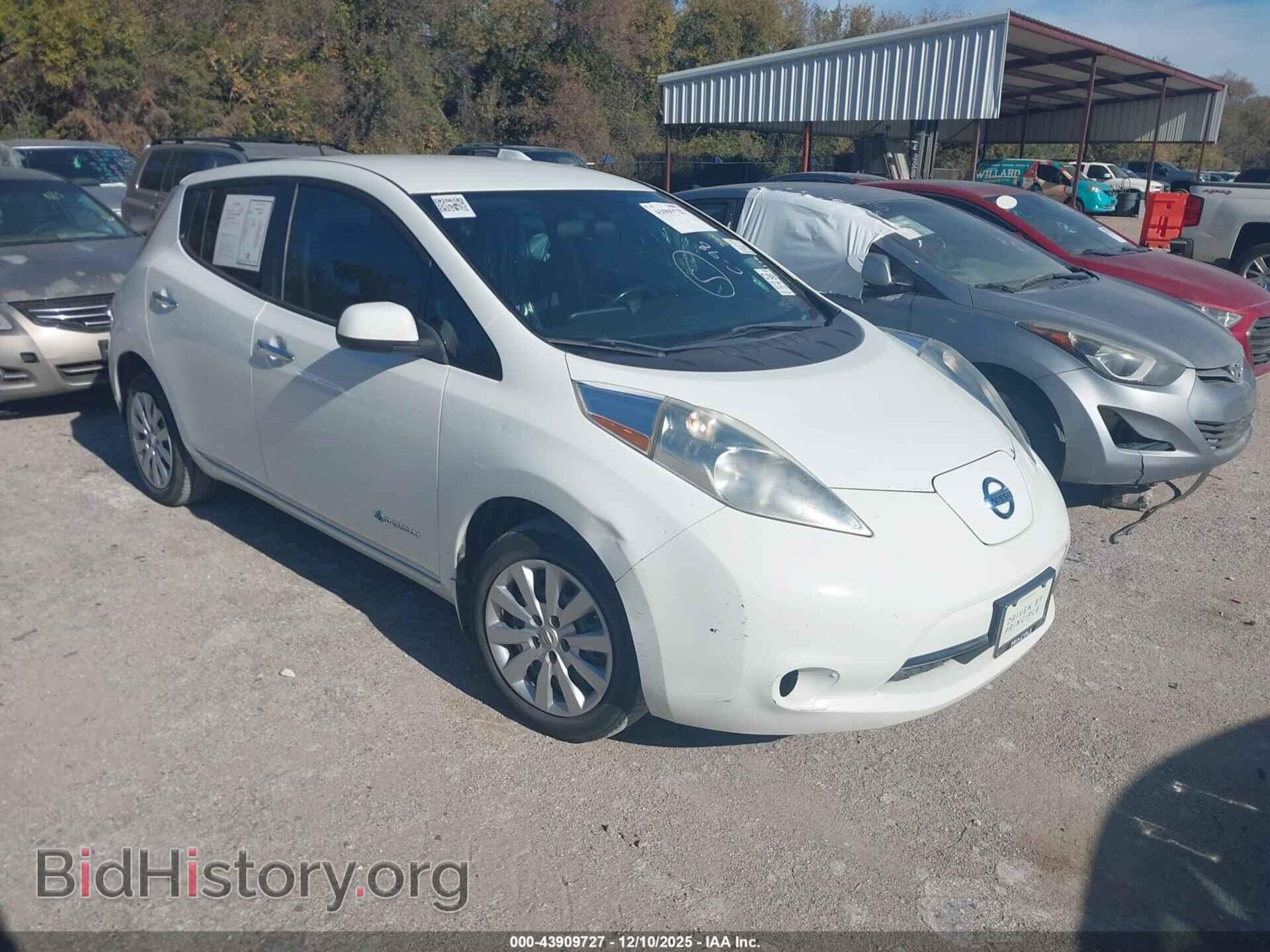 Фотография 1N4AZ0CP9FC308543 - NISSAN LEAF 2015