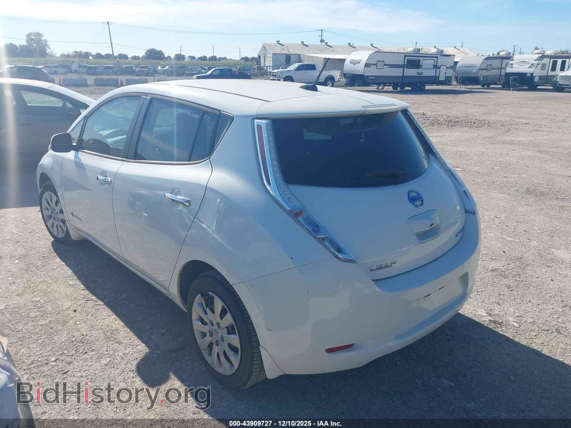 2015 NISSAN LEAF - VIN: 1N4AZ0CP9FC308543 - Фото 3