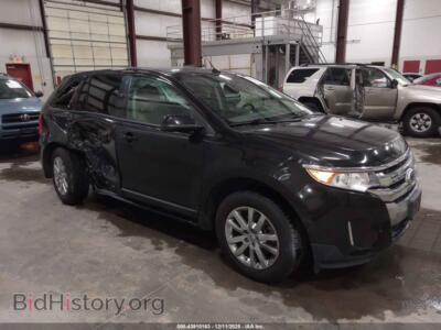2013 Ford EDGE SEL, черный — VIN 2FMDK3J9XDBB90836, IAAI