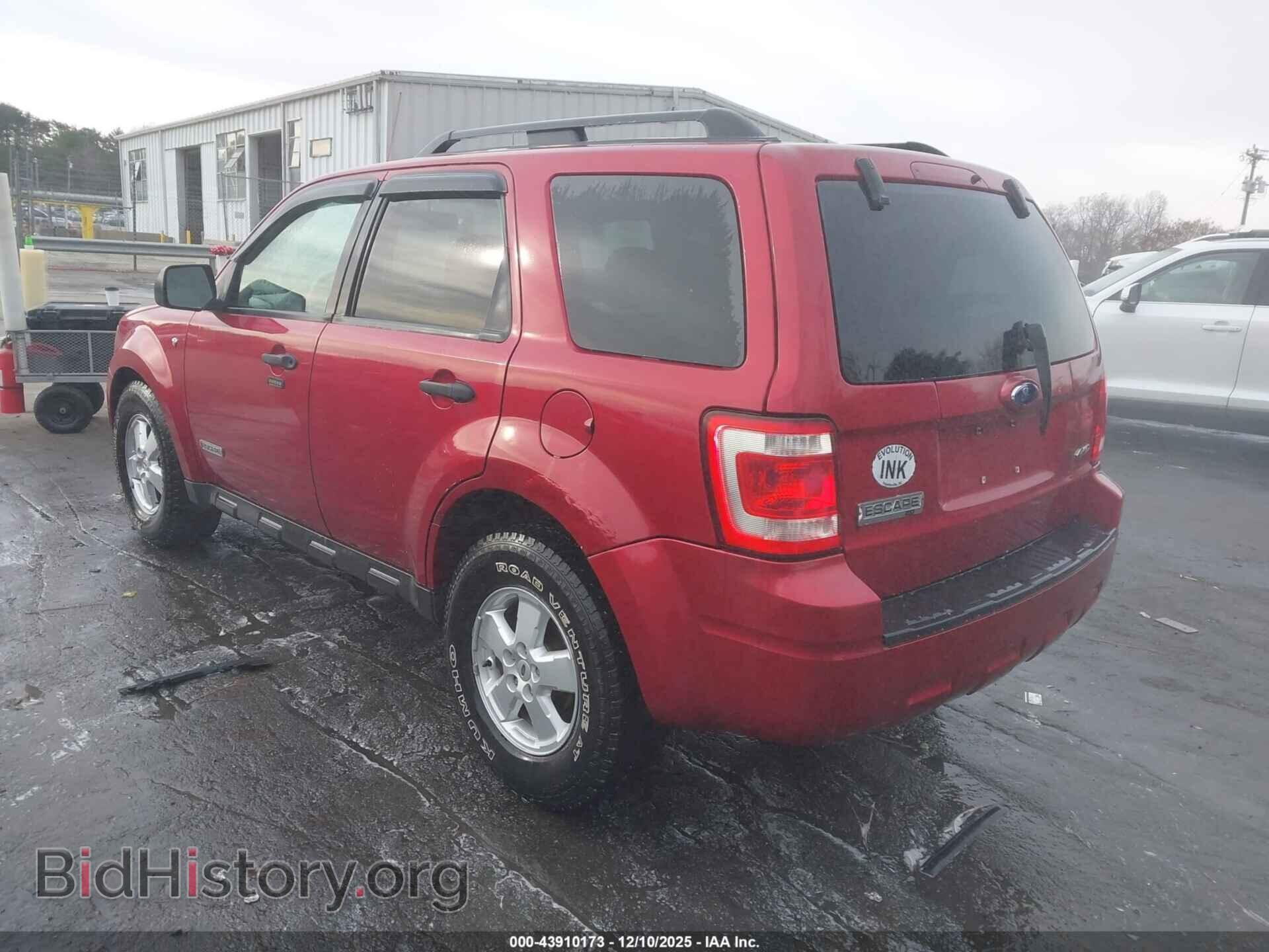 2008 FORD ESCAPE - VIN: 1FMCU93128KD66922 - Фото 3