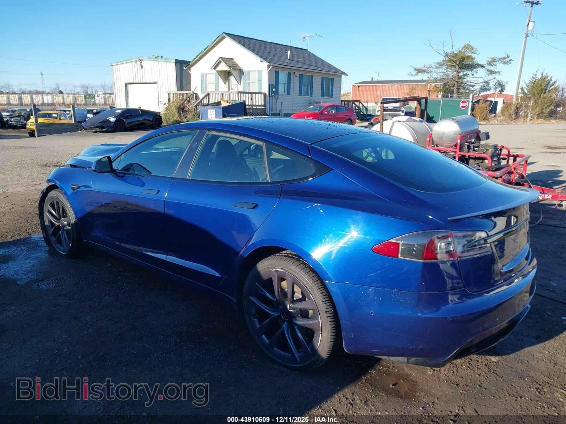 2021 TESLA MODEL S - VIN: 5YJSA1E67MF452950 - Фото 3
