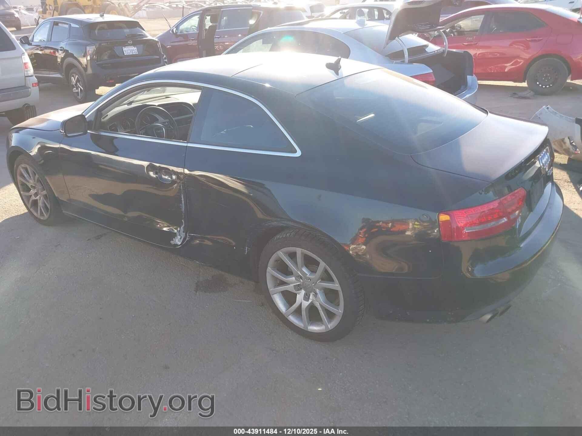 2012 AUDI A5 - VIN: WAULFAFR2CA043970 - Фото 3